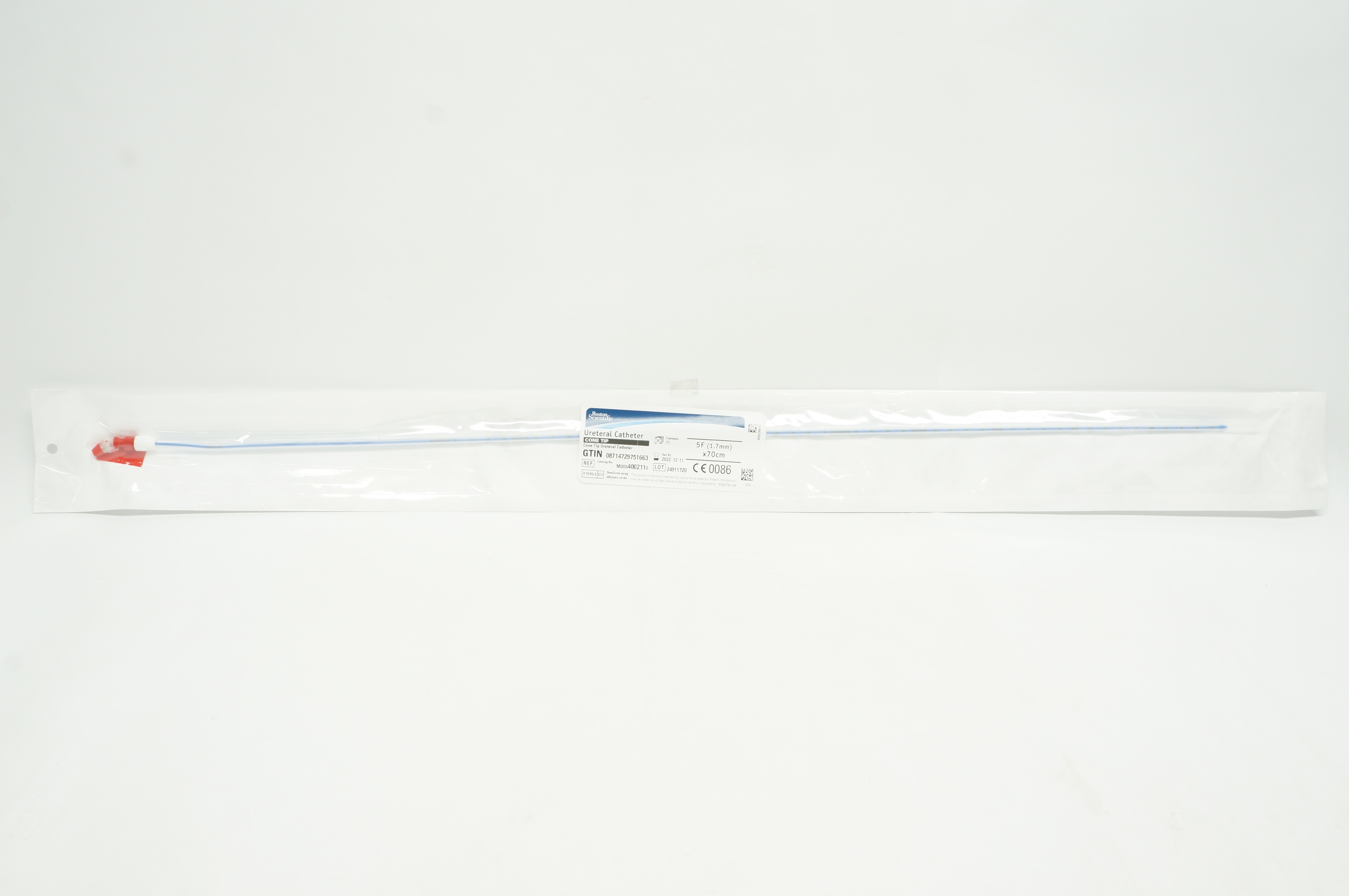 Boston Scientific 400211 Ureteral Cath. Cone Tip 5F x 70cm