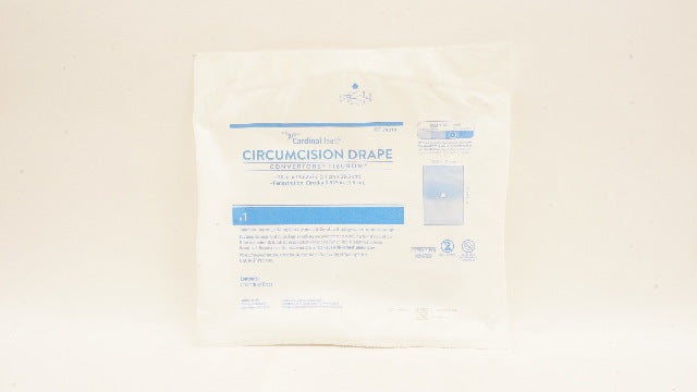 Cardinal Health 74210 Convertors Tiburon Circumcision Drape 20inch x 11.625inch