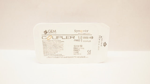 Synovis GEM2750 Coupler Microvascular Anastomotic Device 1.0mm (x)