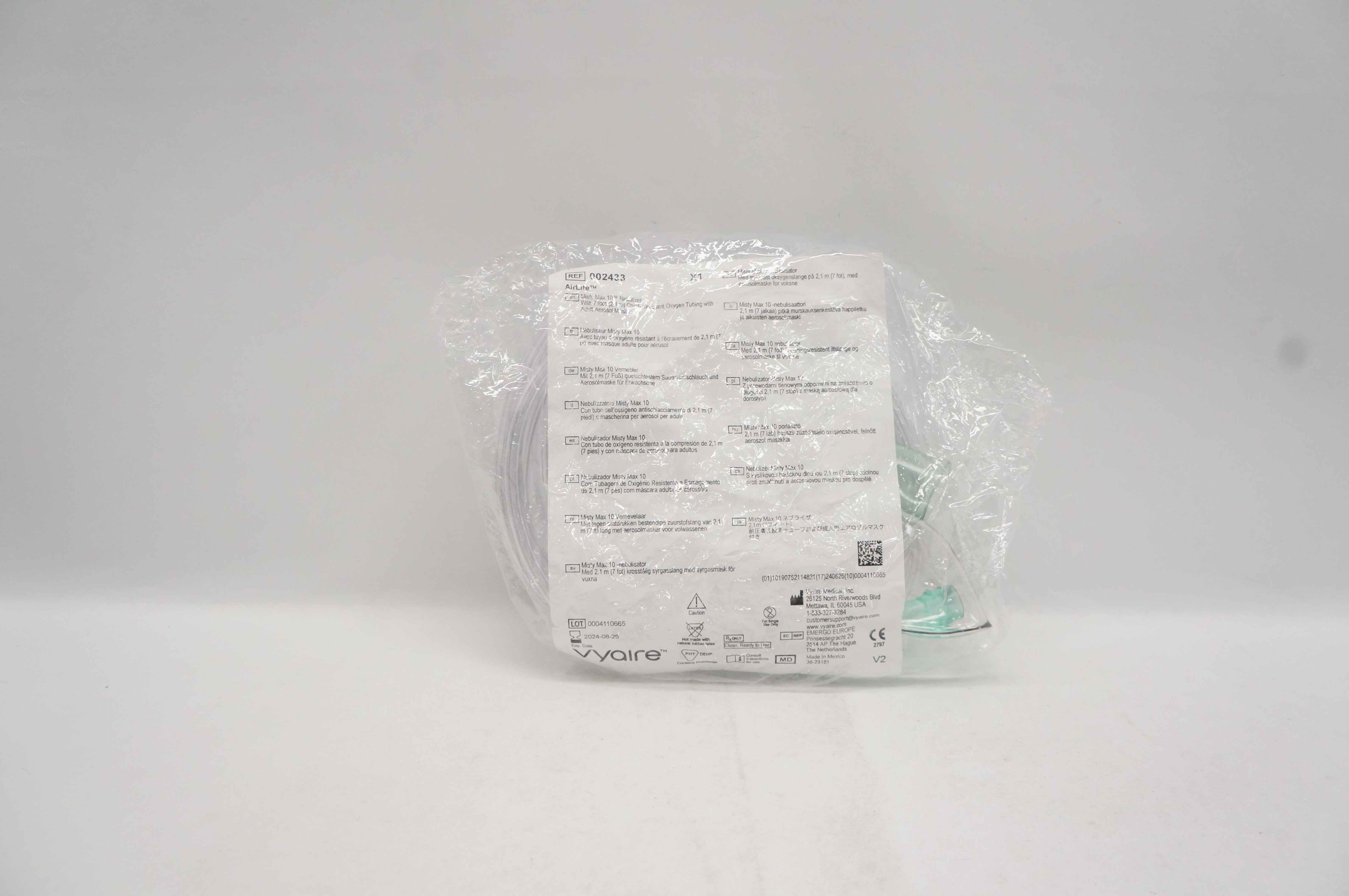 Vyaire 002433 AirLife Misty Max 10 Nebulizer