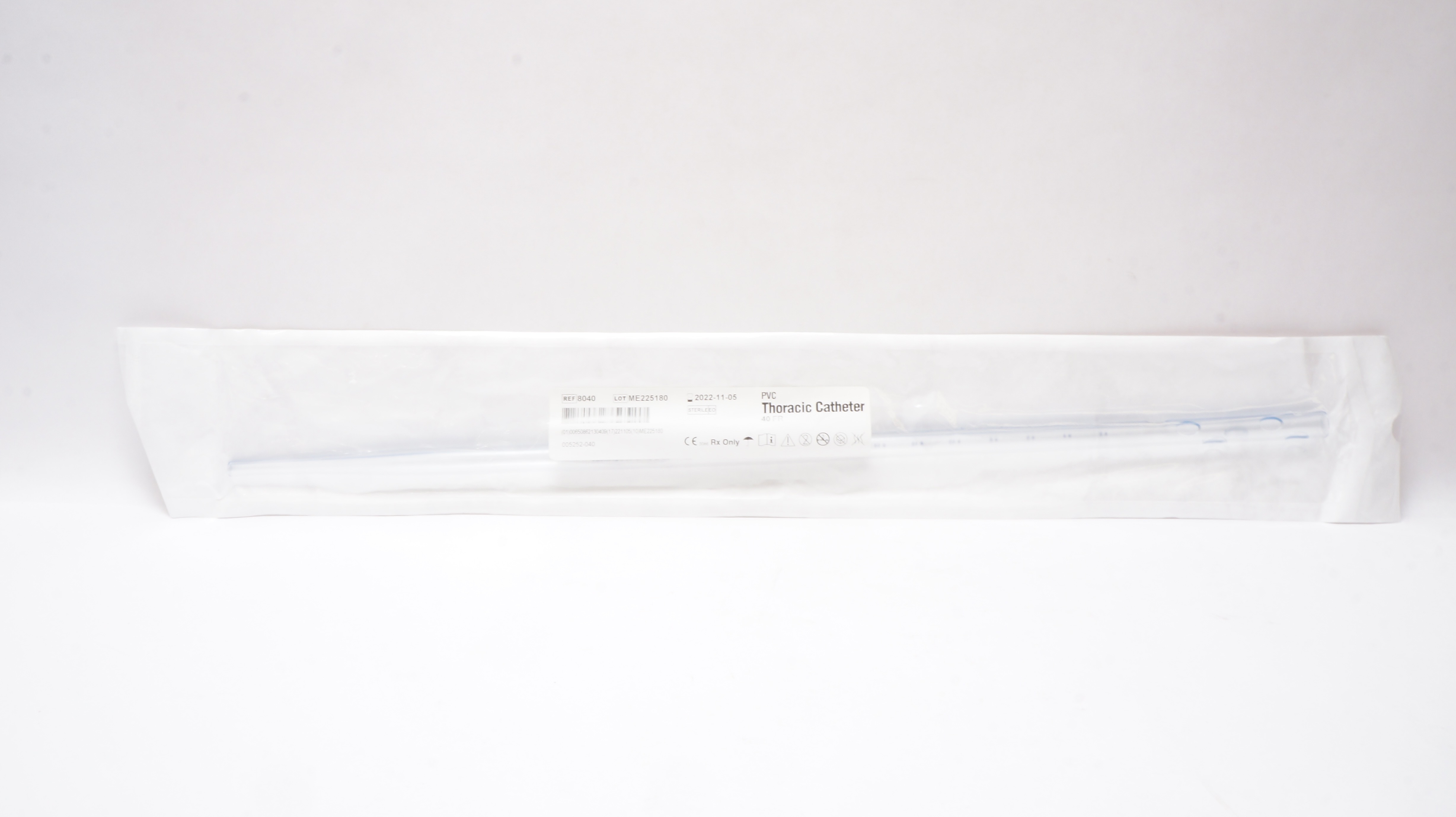 Atrium 8040 PVC Thoracic Cath. 40FR (x)