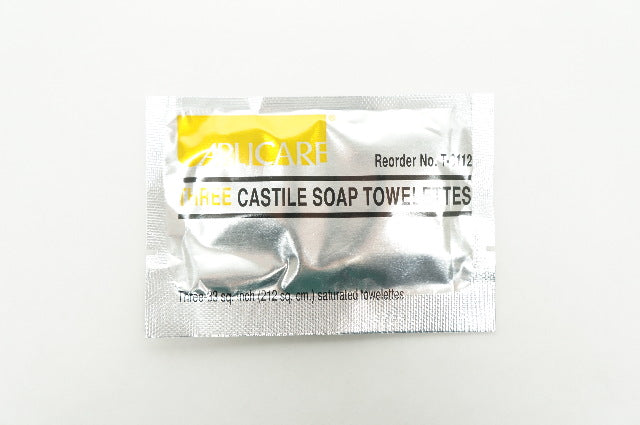 Aplicare T-3112 Three Castile Soap Towelettes 33 sq. inch