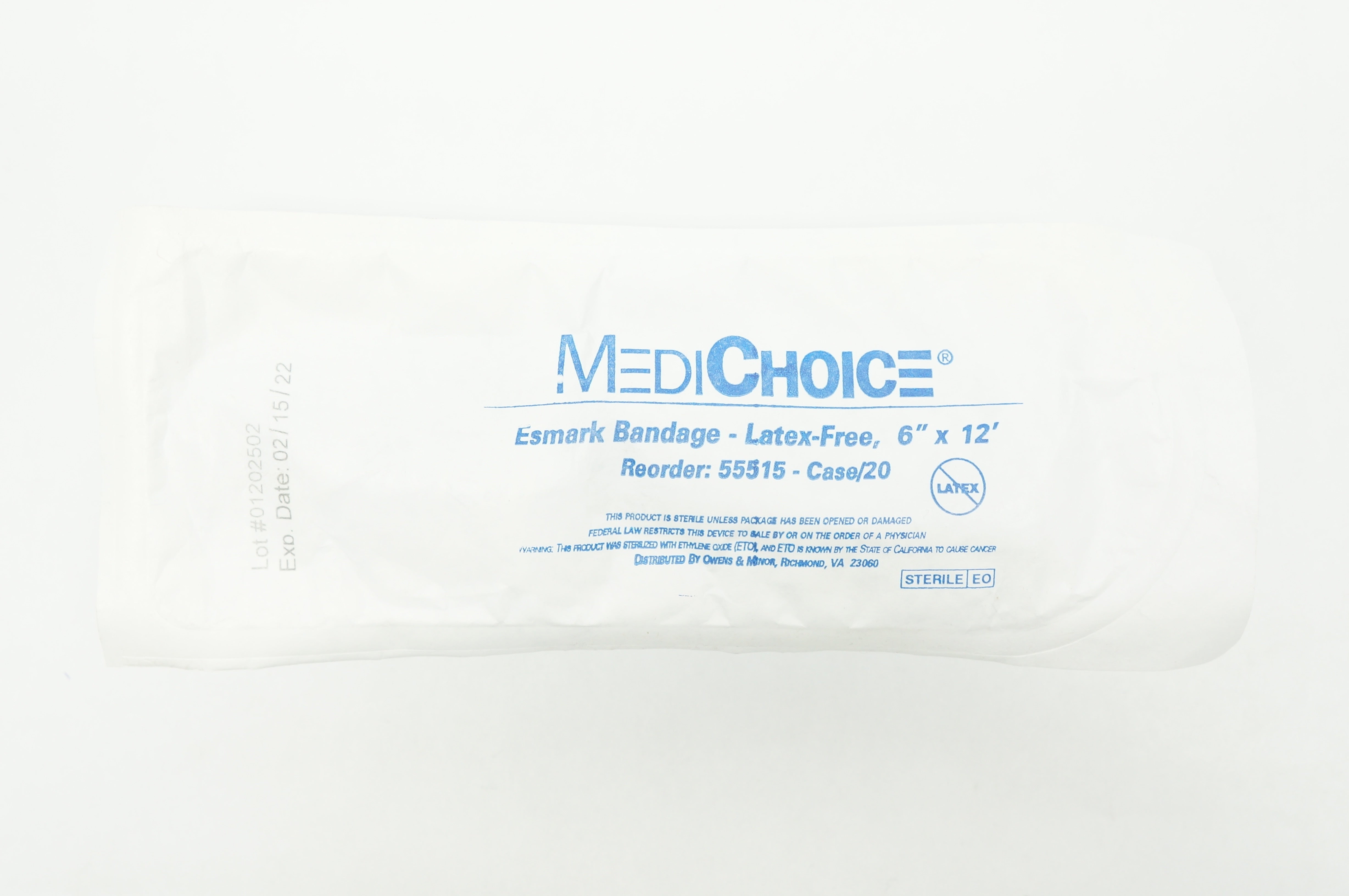 MediChoice 55515 Esmark Bandage Latex-Free 6inch x 12Ft. (x)