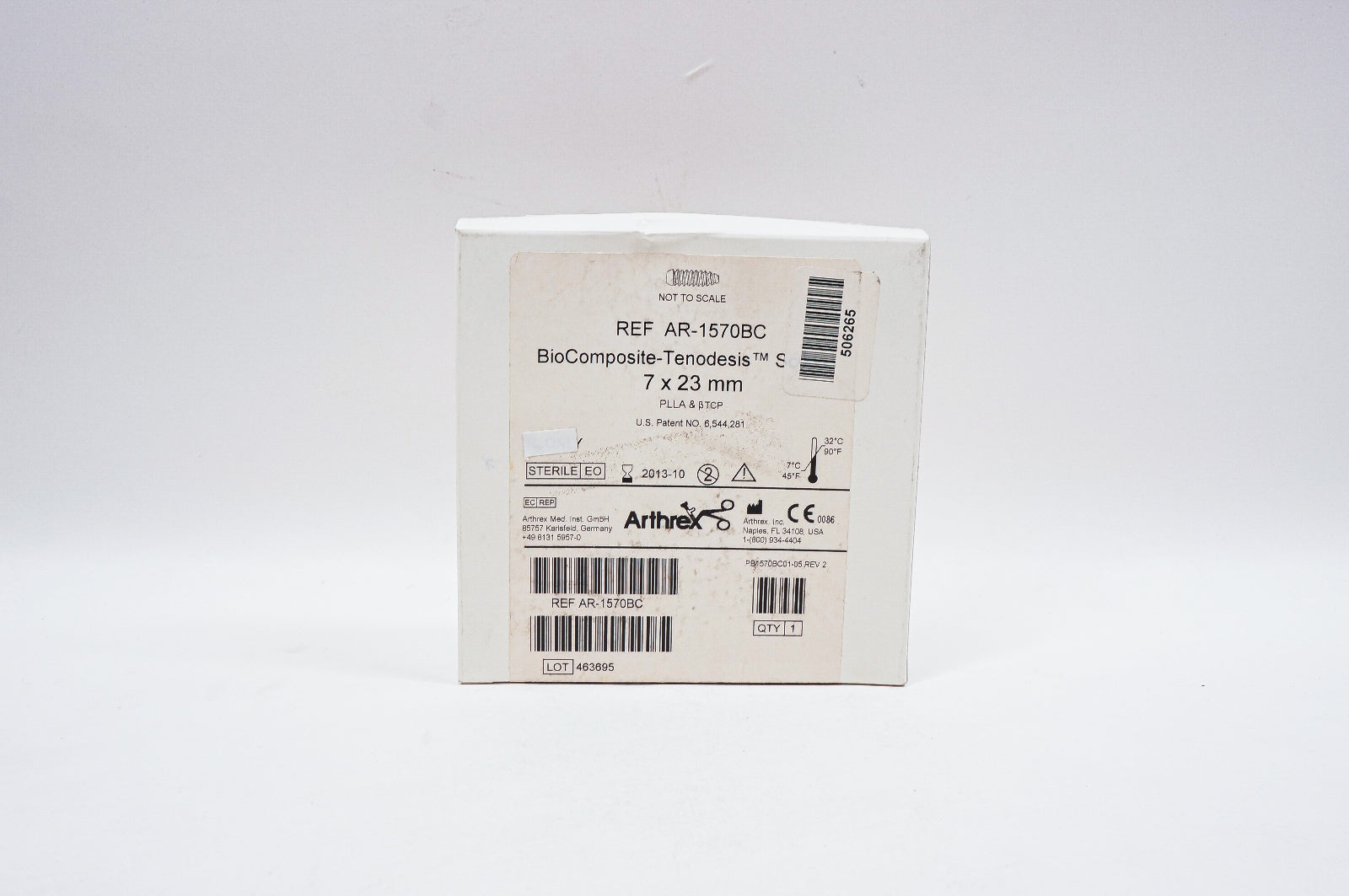 Arthrex AR-1570BC BioComposite-Tenodesis Screw 7 x 23mm (x)