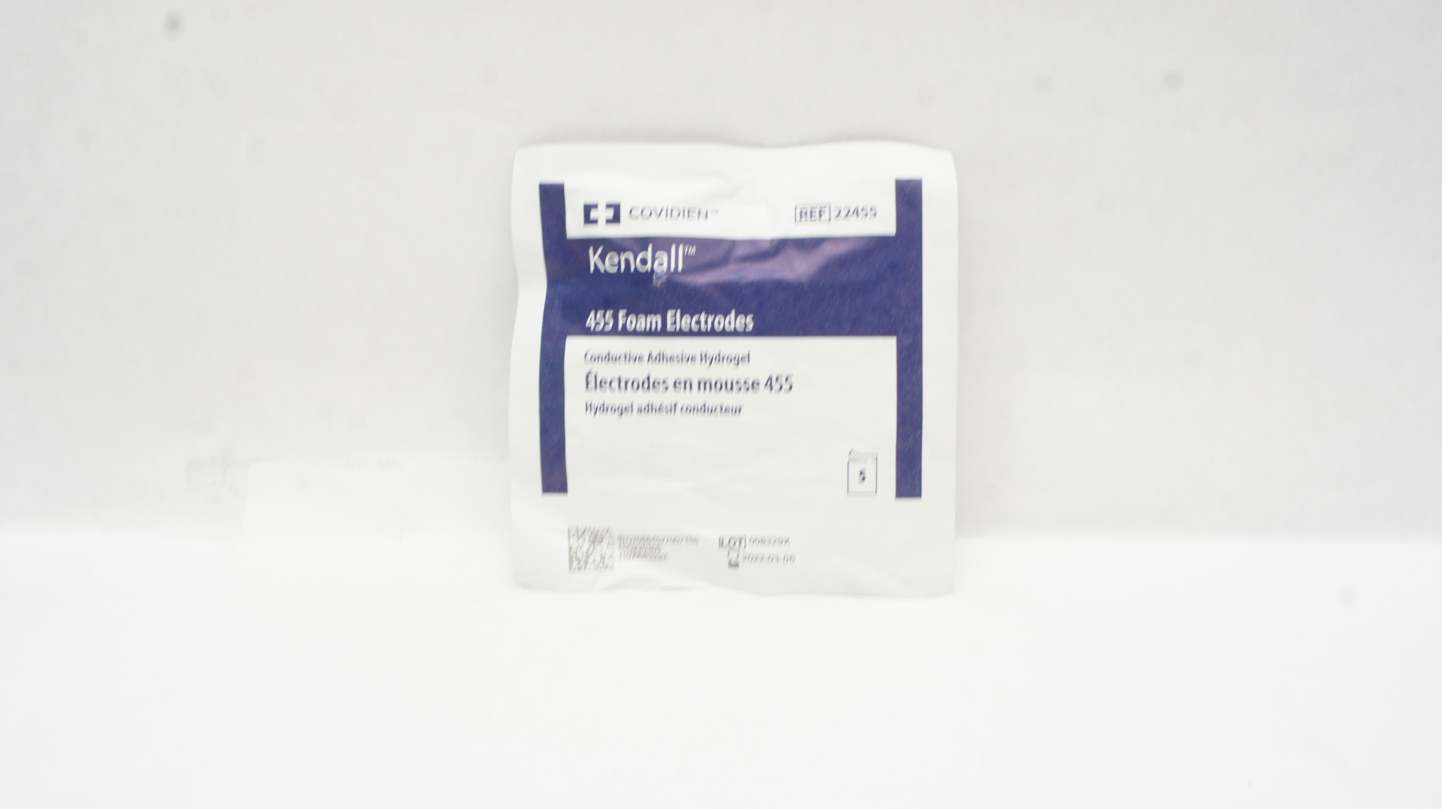 Covidien 22455 Kendall 455 Foam Electrodes (x) - Pack of 5