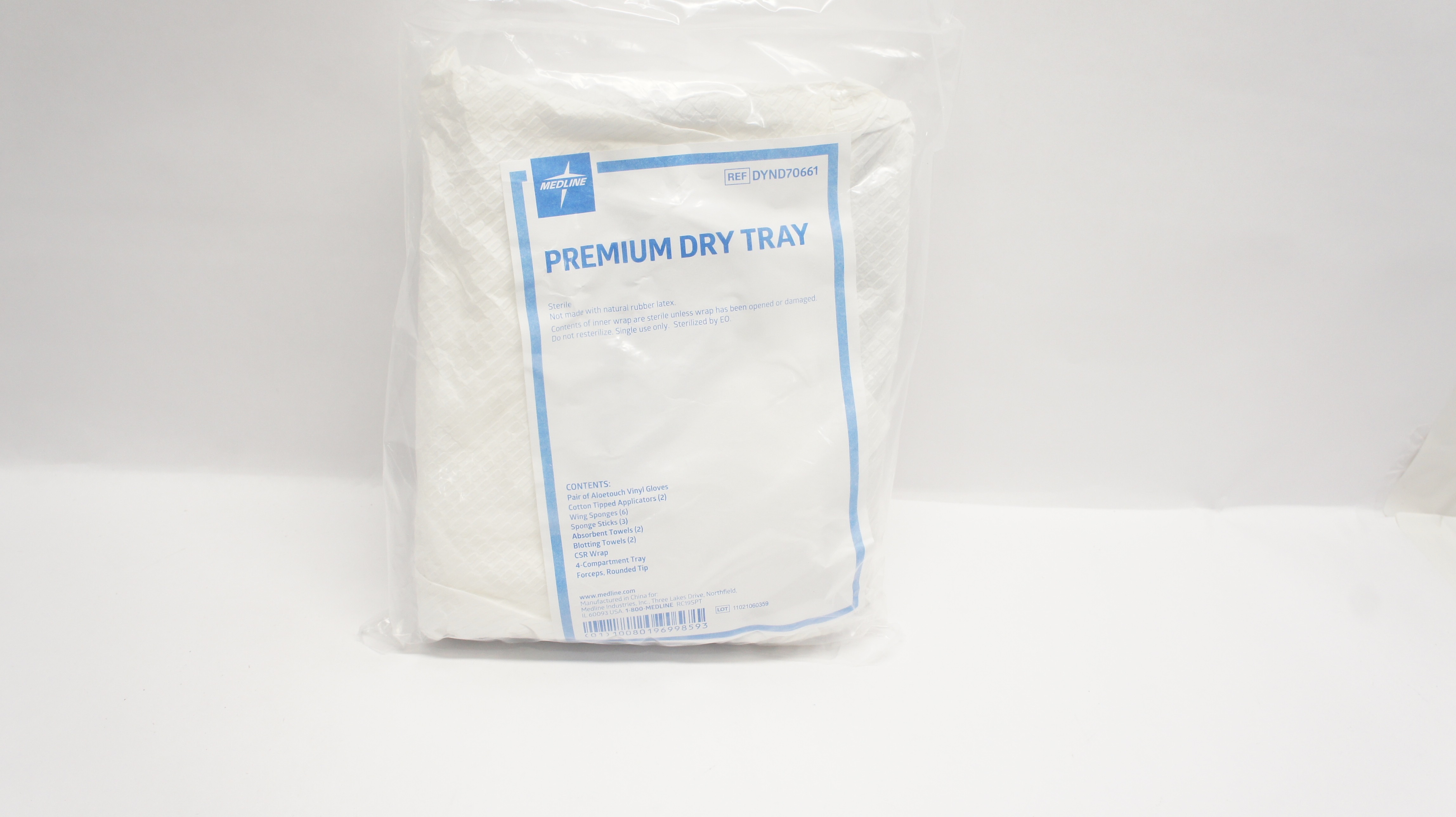 Medline DYND70661 Premium Dry Tray