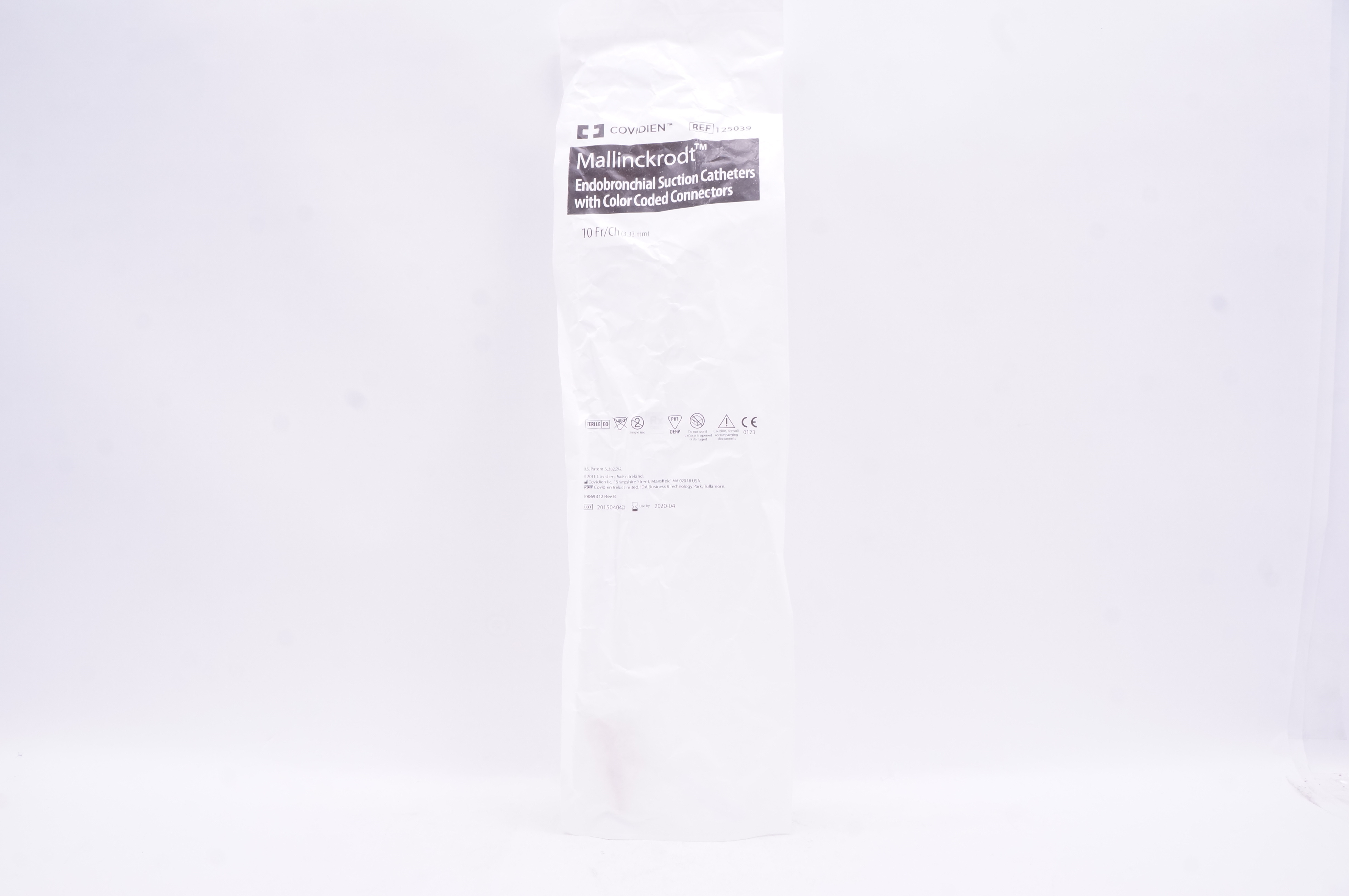 Covidien 125039 Mallinckrodt Endobronchial Suction Catheters 10Fr/Ch (x)