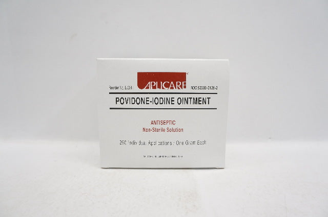 Aplicare L-2011 Povidone-Iodine Ointment Antiseptic Applications - Box of 200