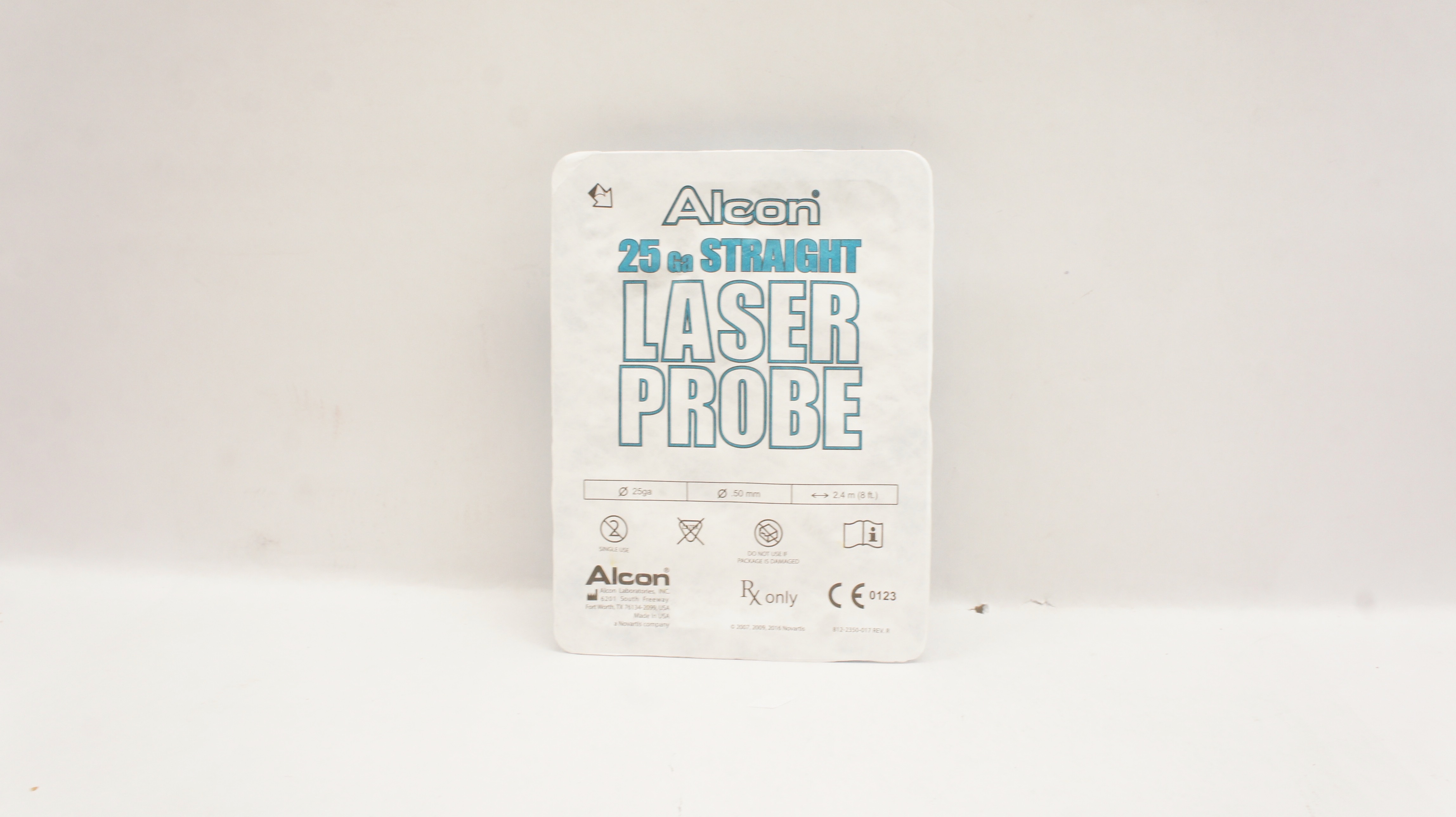 Alcon 8065750978 Novartis Laser Probe Straight 25Ga x 50mm x 8ft
