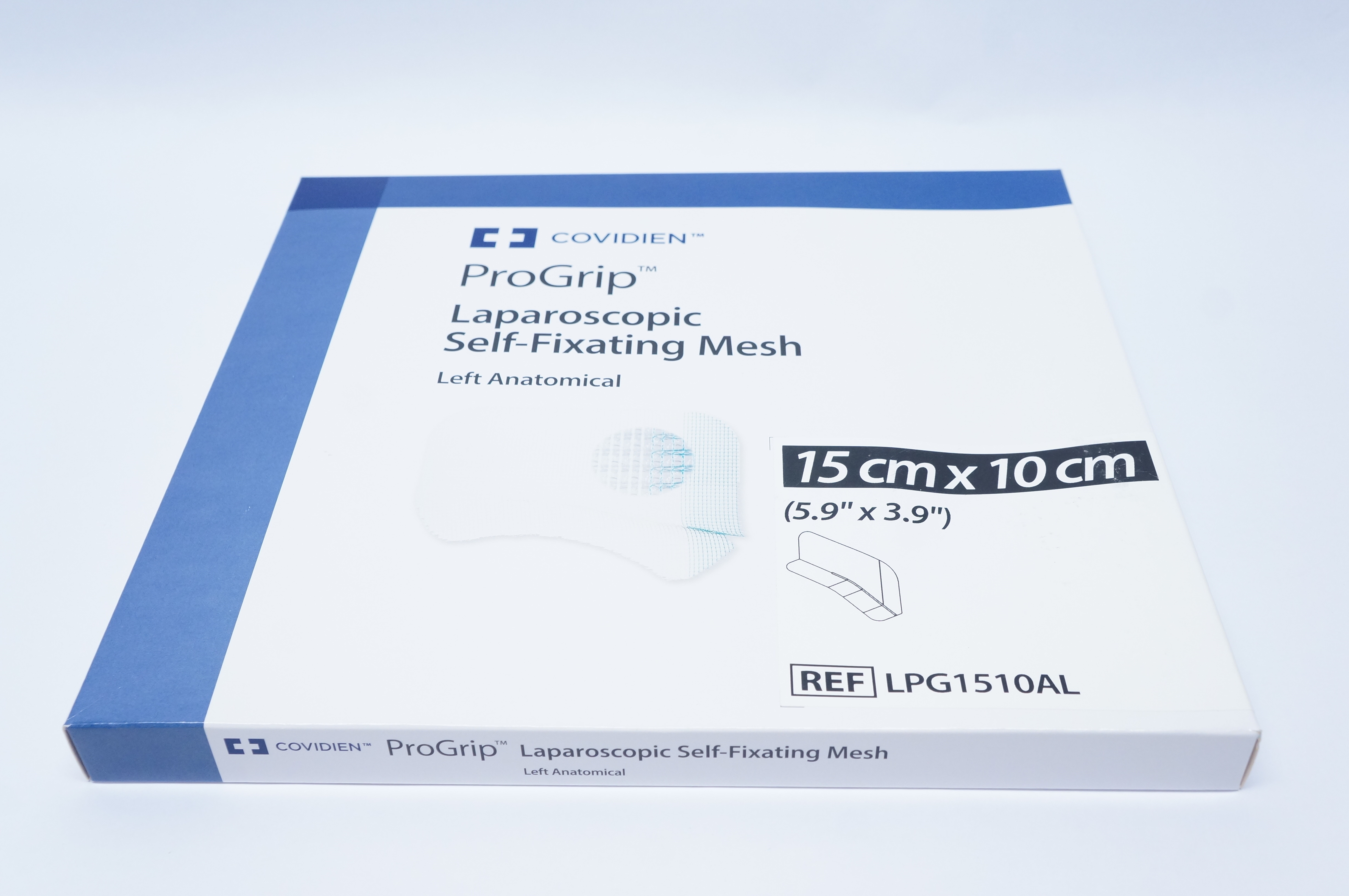 Covidien LPG1510AL ProGrip Laparoscopic Self-Fixating Mesh 5.9inch x 3.9inch (x)