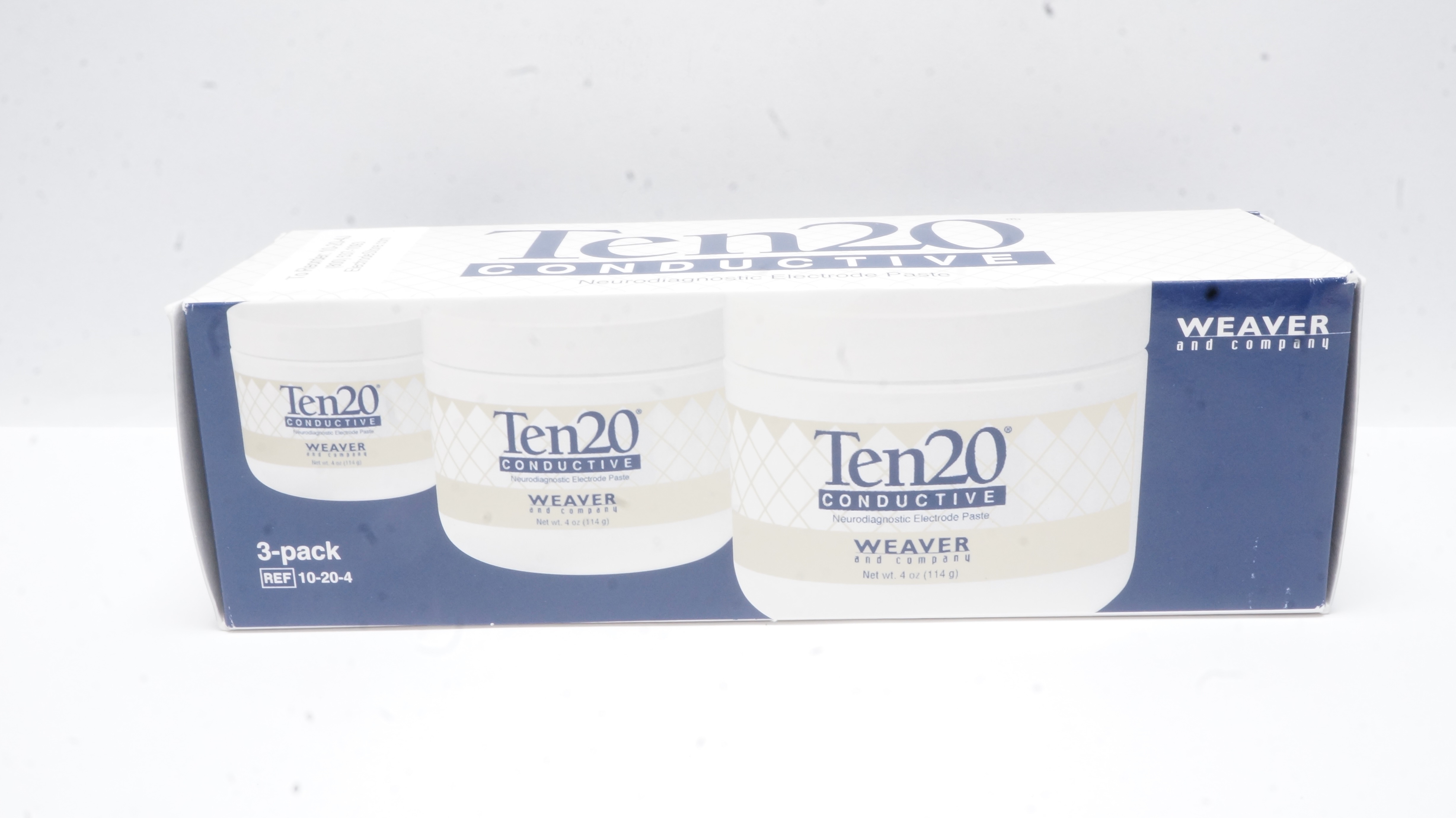 Weaver&Company 10-20-4 Ten20 Conductive Neurodiagnostic Electrode Paste-Box of10