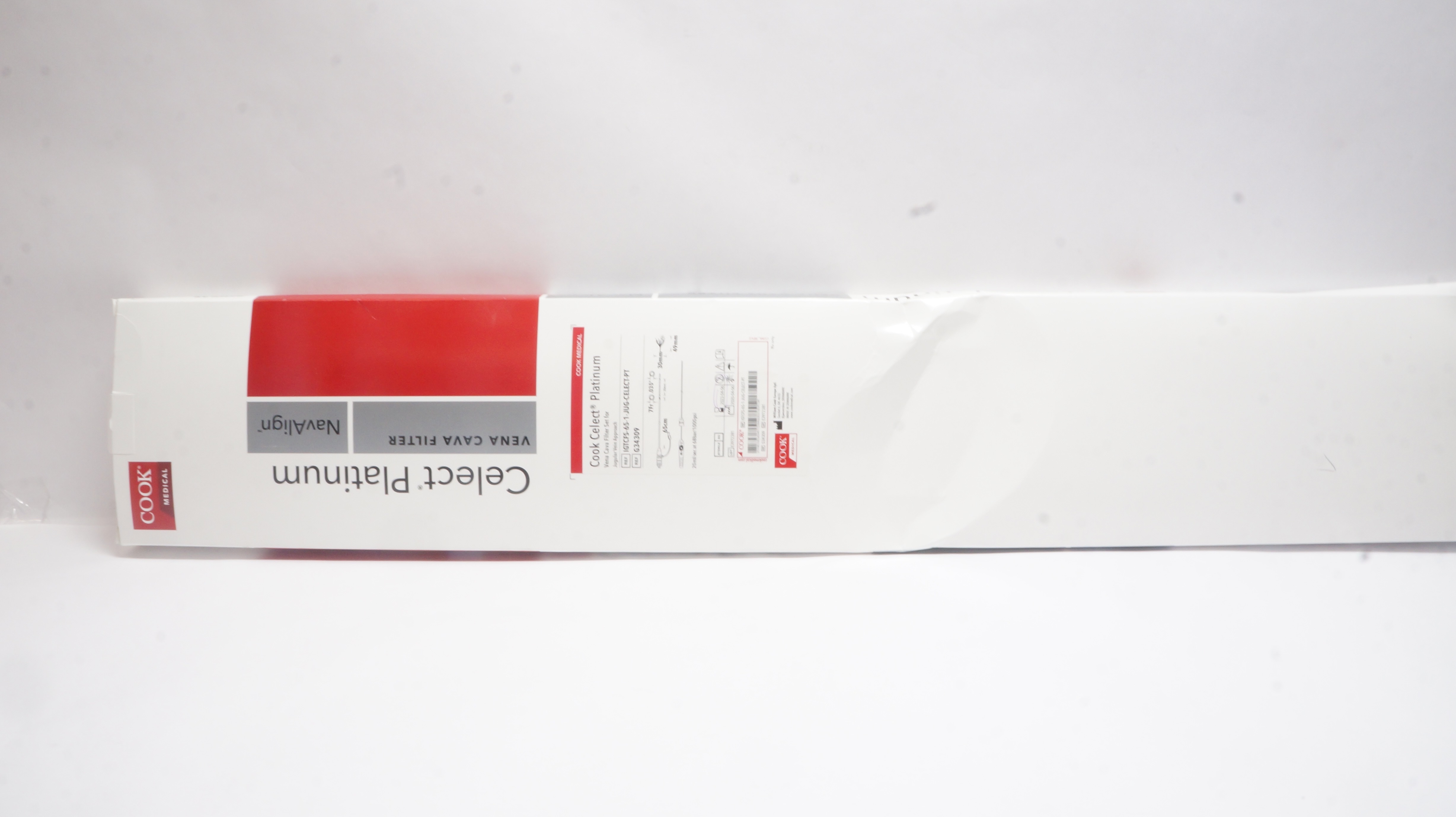 Cook Medical G34309 Cook Select Platinum Filter Set 7Fr x 035In x 65cm x 49mm(x)