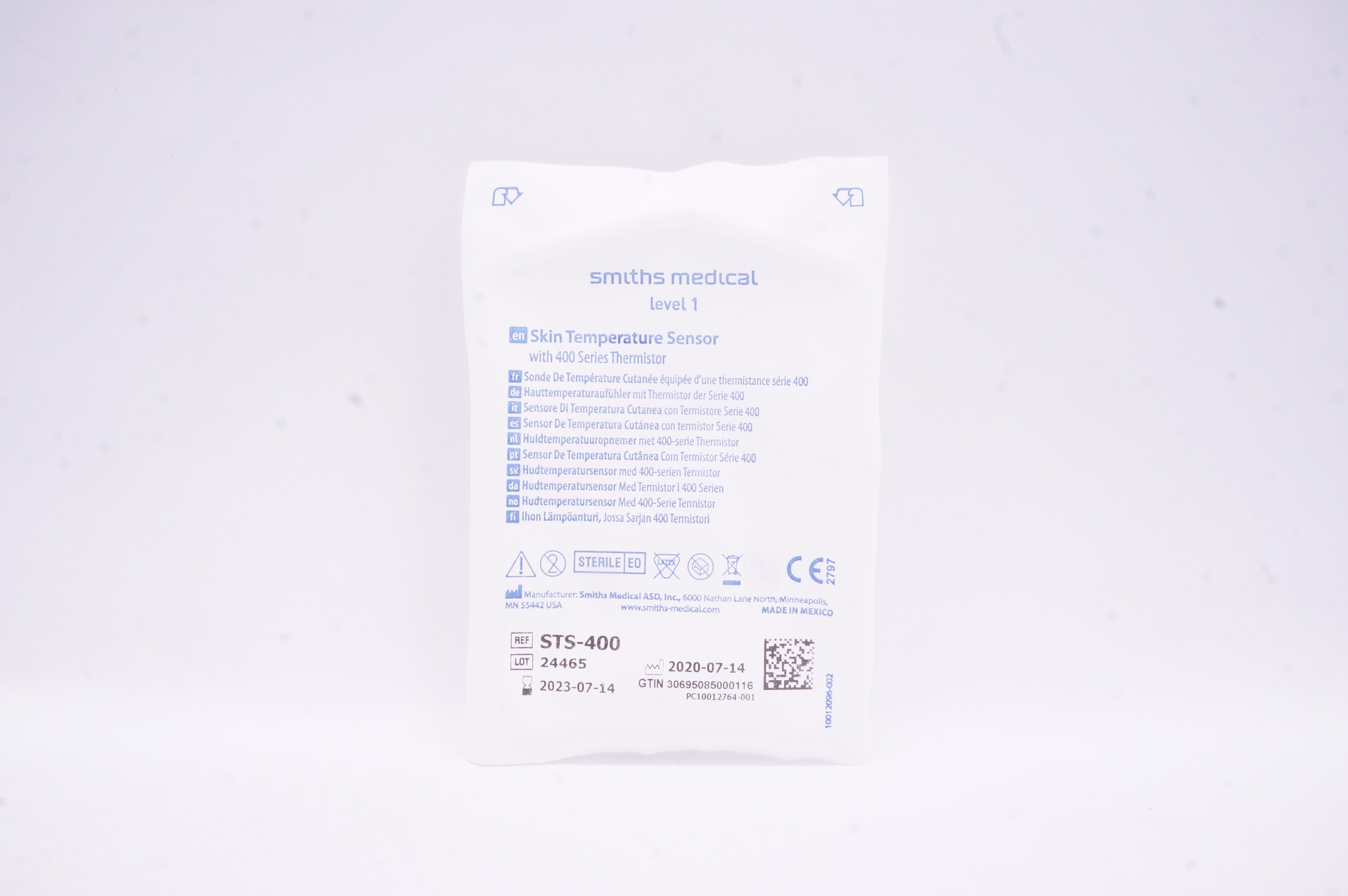 Smiths Medical STS-400 Level 1 Skin Temperature Sensor