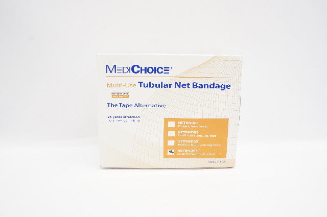 MediChoice NETBND04 Tubular Net Bandage 25 yards Stretched