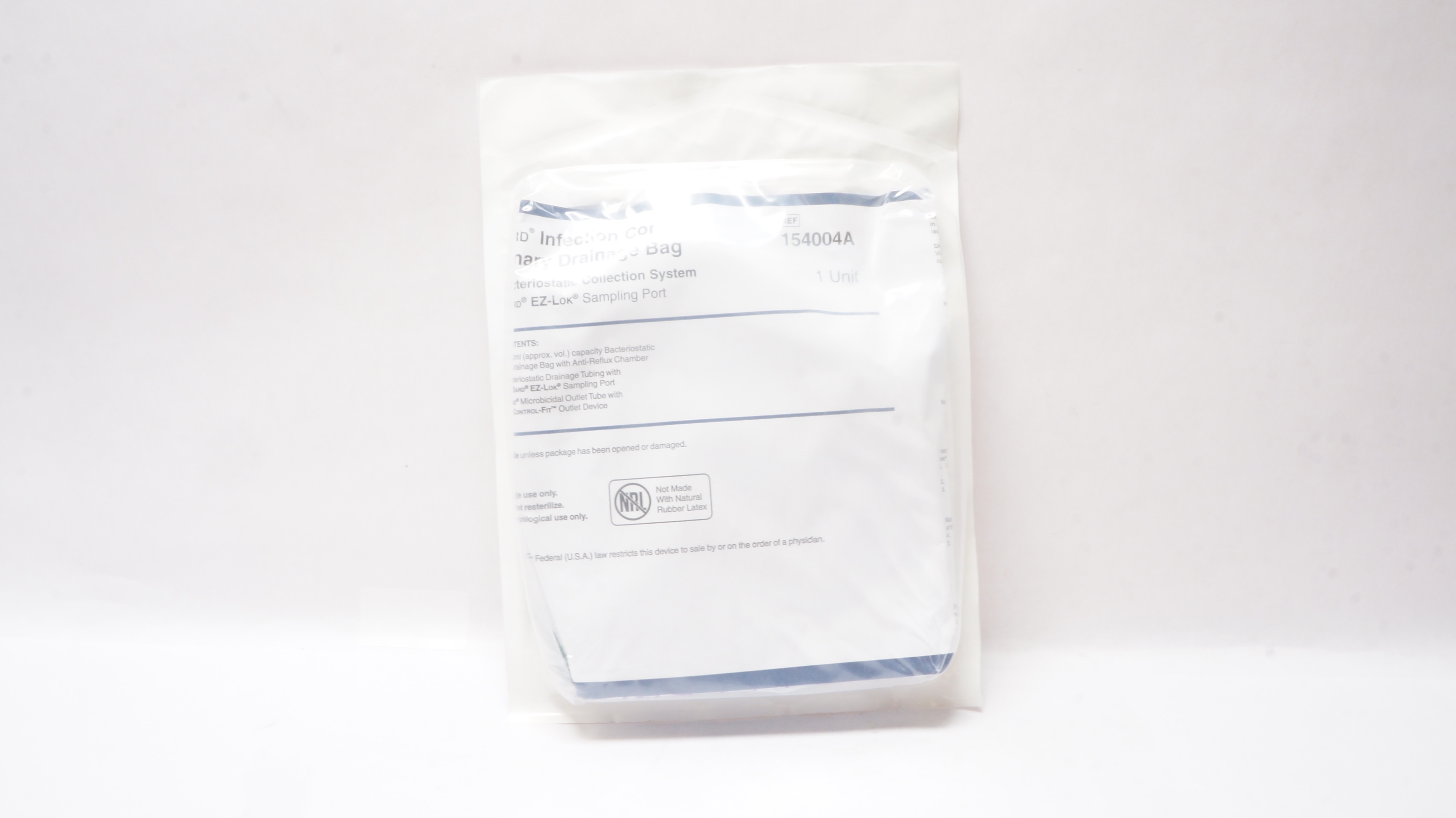 Bard 154004A Infection Control Urinary Drainage Bag