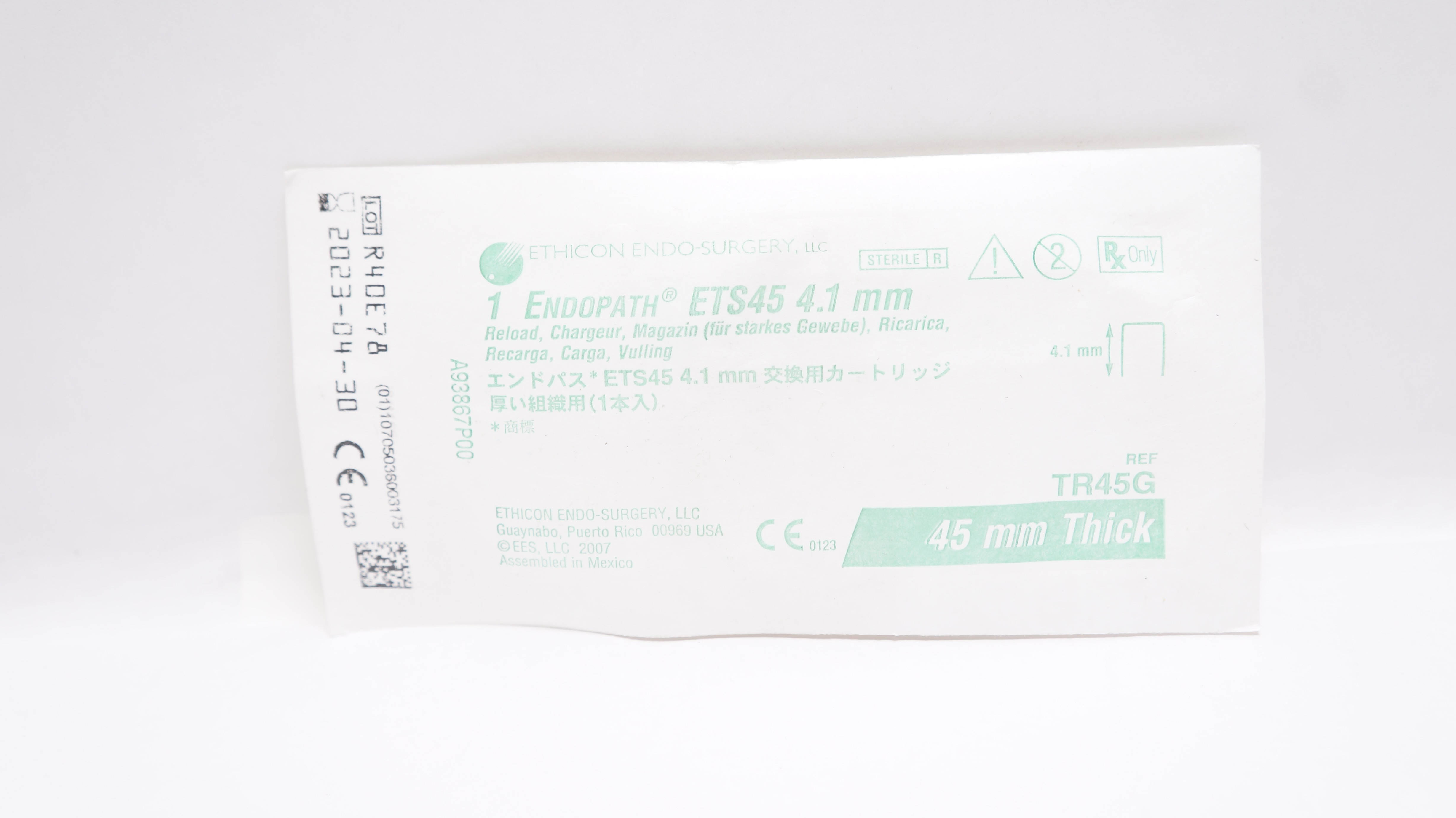 Ethicon TR45G Endopath ETS45 4.1mm, Thick, 45mm (x)