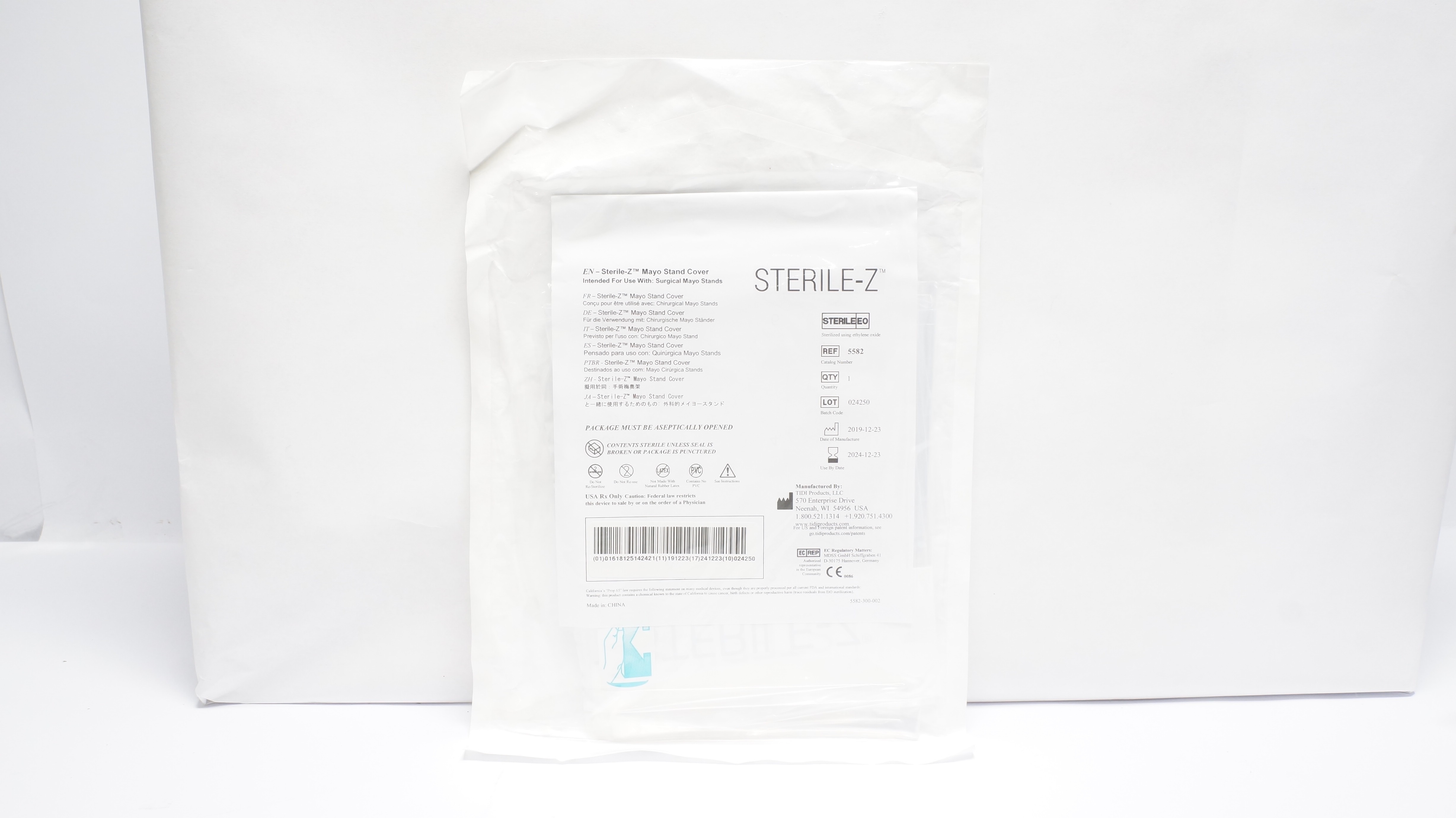TIDI Products 5582 Sterile-Z Mayo Stand Cover (x)