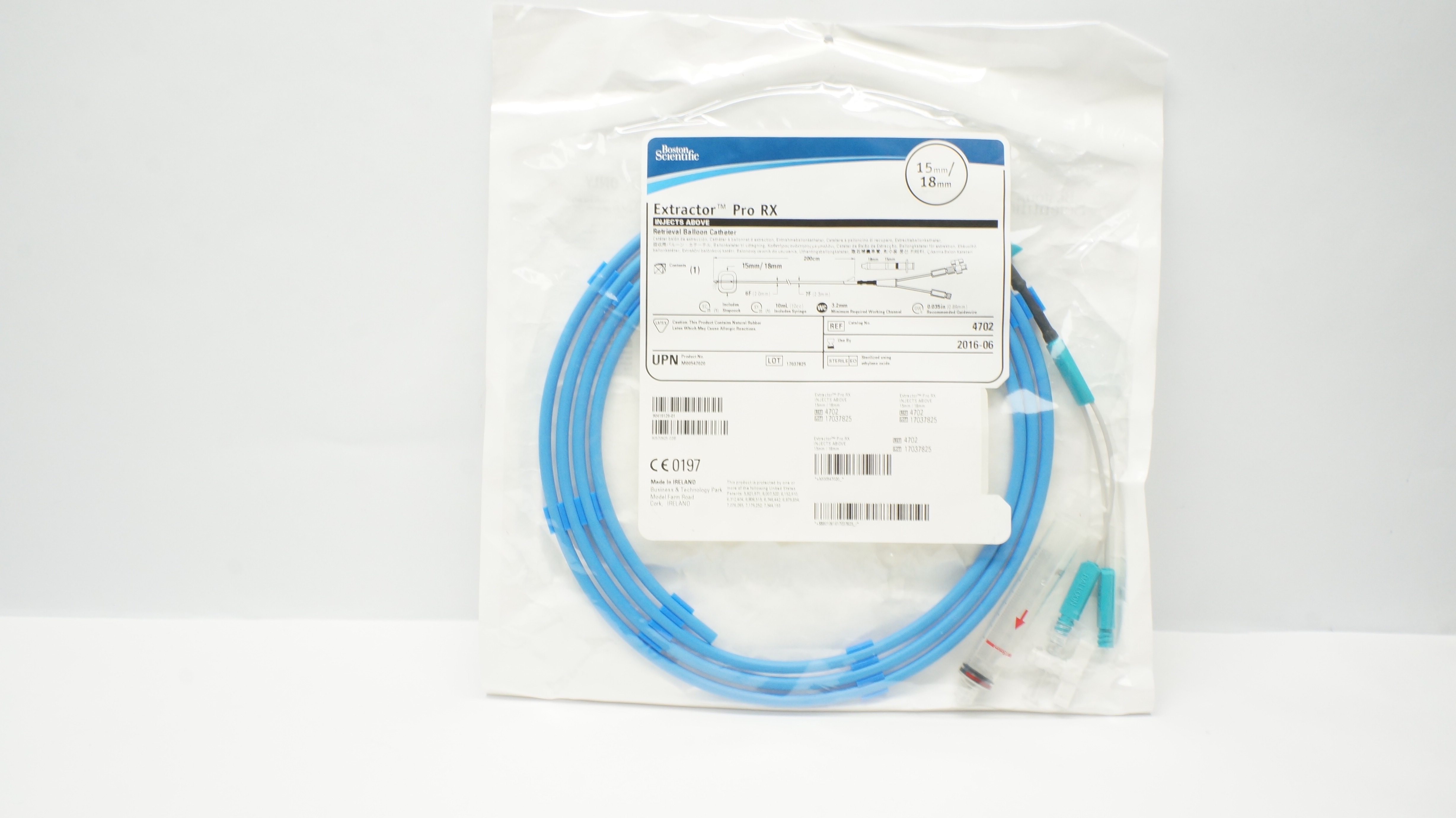 Boston Scientific 4702 Extractor Pro RX, Retrieval Balloon Cath. 15mm/18mm (x)
