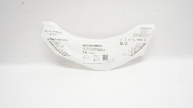 Smiths Medical 100/199/075 Tracheal Tube 7.5mm ID, 10.3mm OD