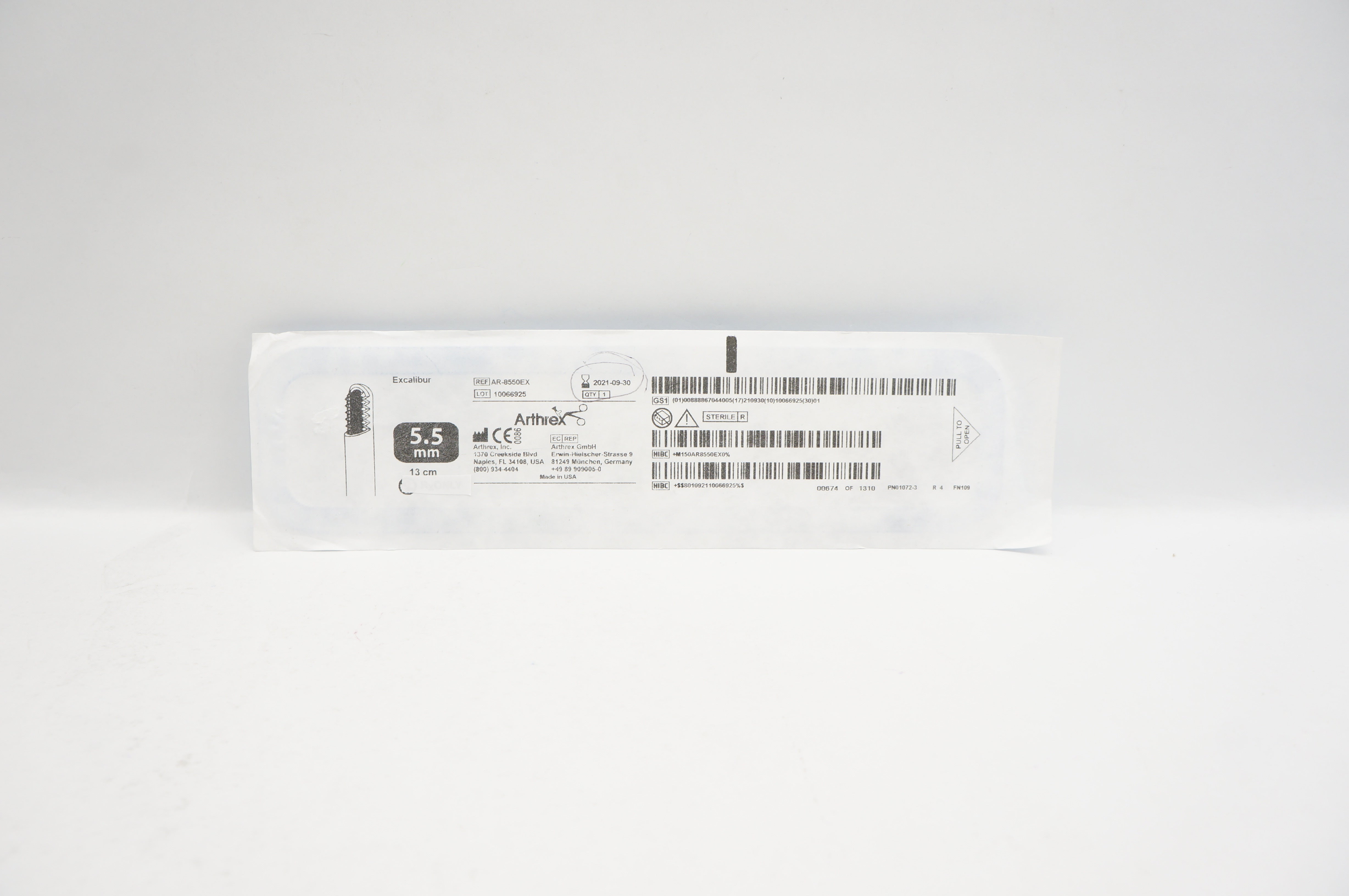 Arthrex AR-8550EX Excalibur 5.5mm (x)