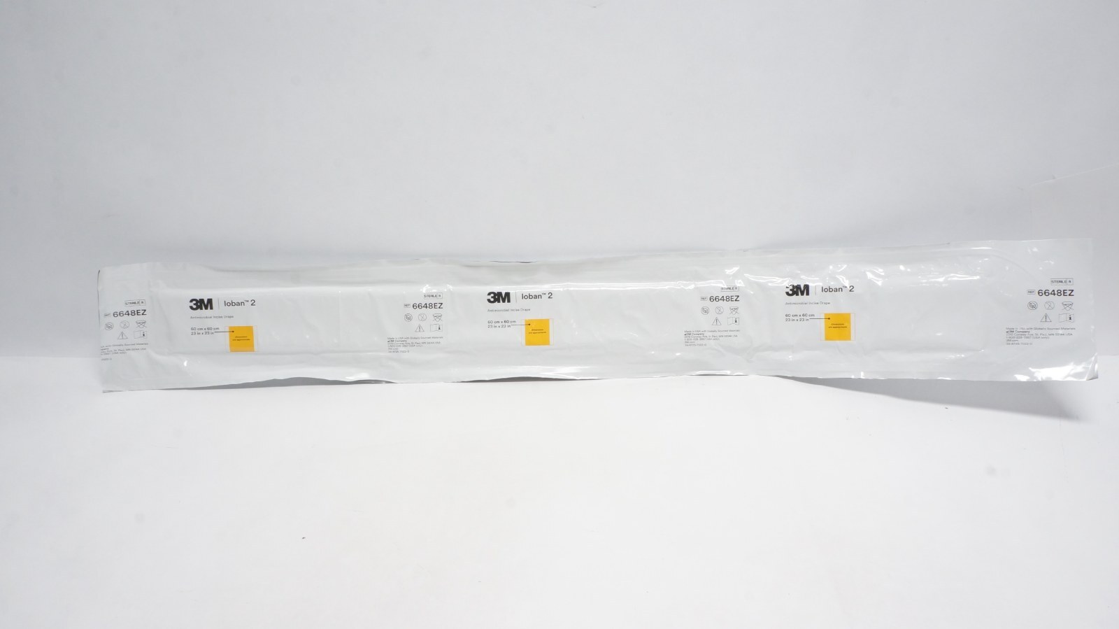 3M Ioban 2 Antimicrobial Incise Drape 6648EZ 60x60cm
