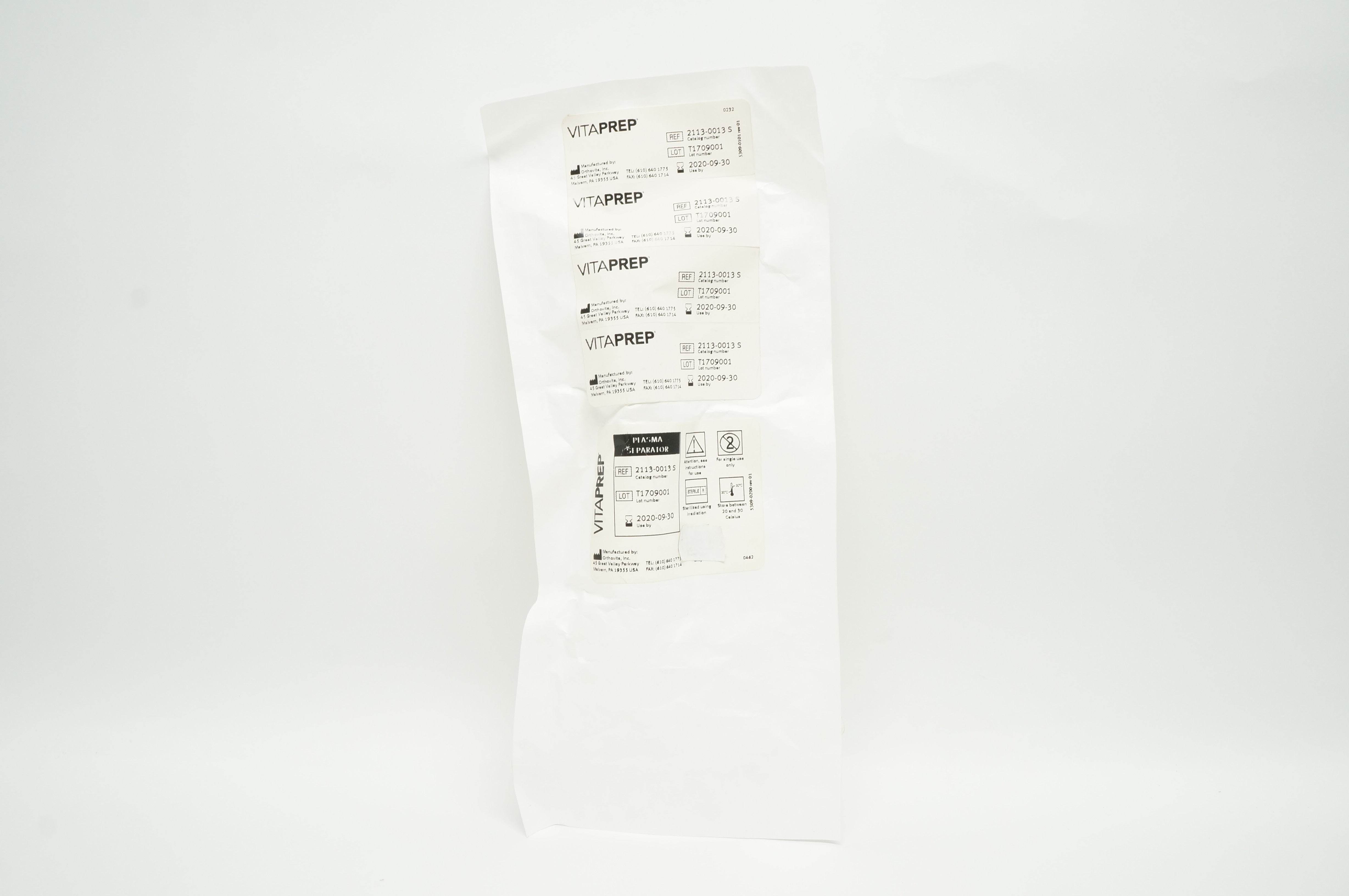 Orthovita 2113-0013 S Vitaprep 99% Sodium Citrate And 1% Ethanol (x)