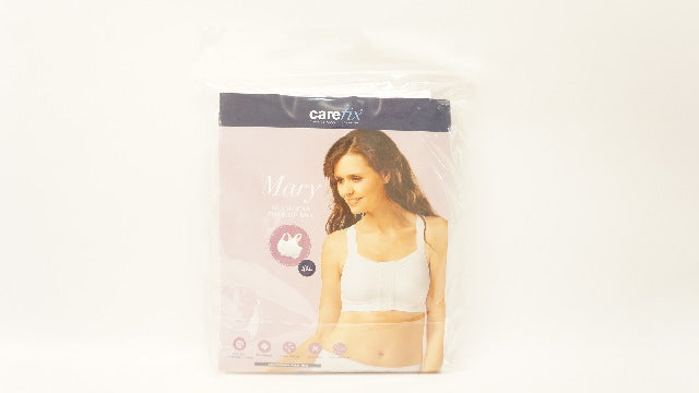 Carefix 3343 Tytex Mary Seampless Post-Op Bra, Level 2 Firm, White, 4 XL