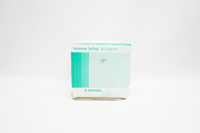 Braun 4252535-02 Introcan Safety IV Cath. 20G x 1-1/4inch (x) - Box of 50