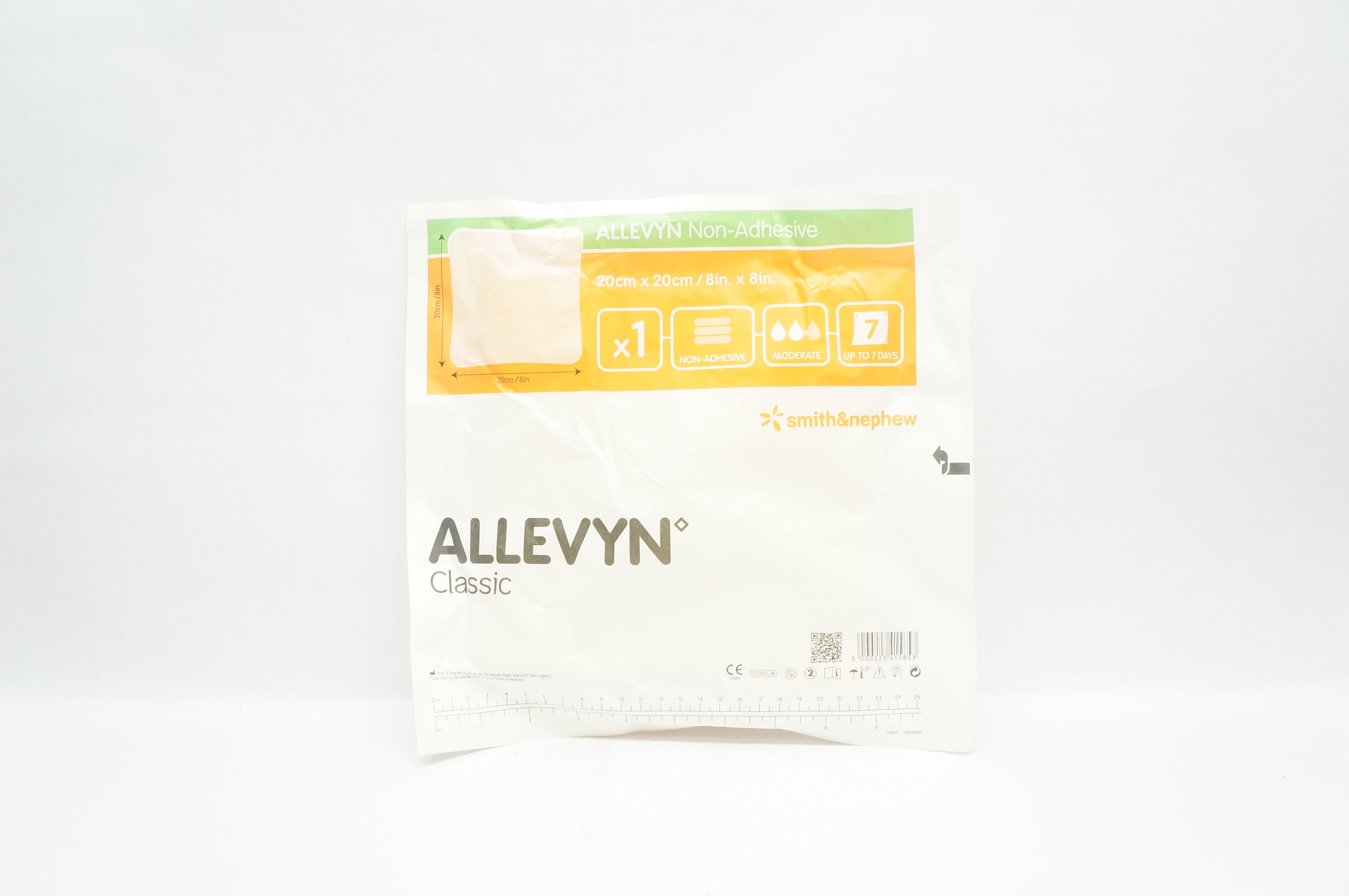 Smith&Nephew 66927638 Allevyn Classic Non-Adhesive Foam Dressing 8 x 8inch (x)