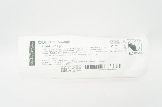 BD 309653 Syringe Luer-Lok Tip, 50mL