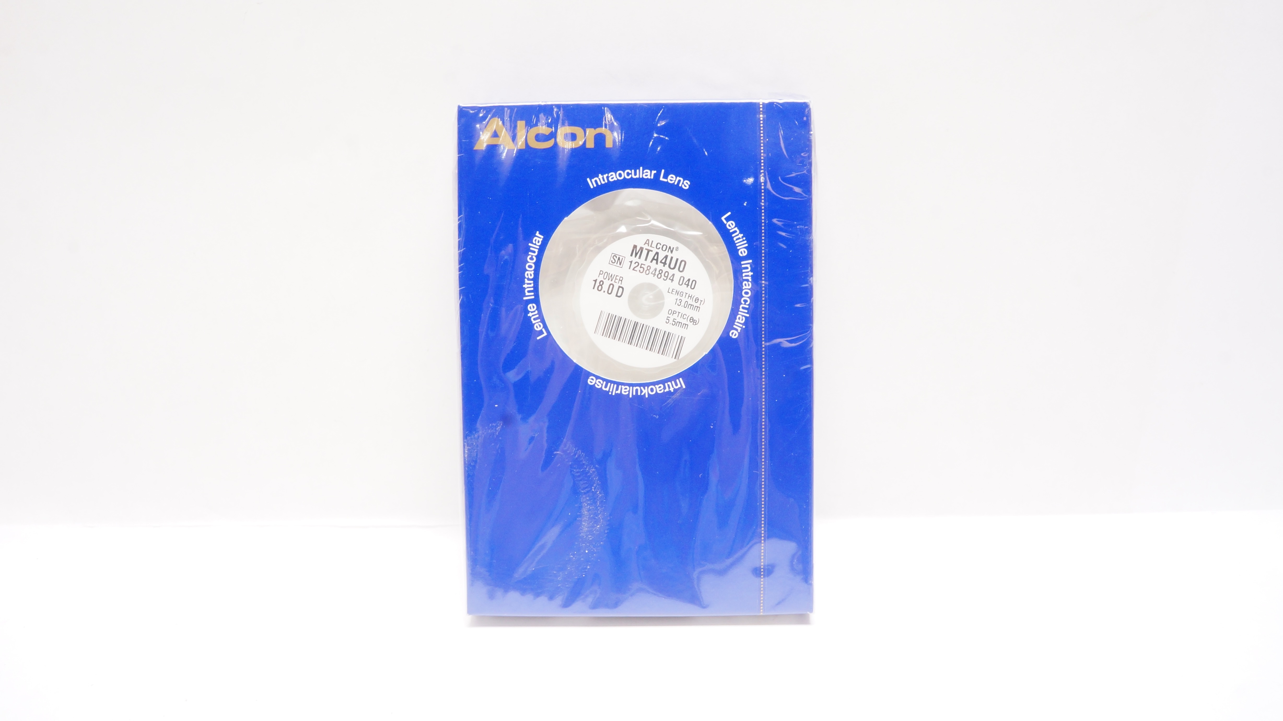 Alcon MTA4UO Intraocular Lens 18.0D, 13.0 x 5.5mm (x)