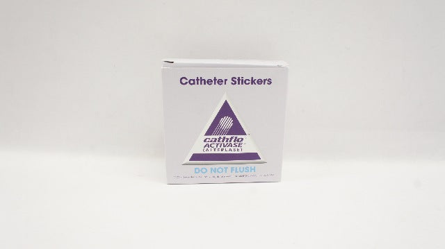 Genentech Cathflo Activase Catheter Stickers