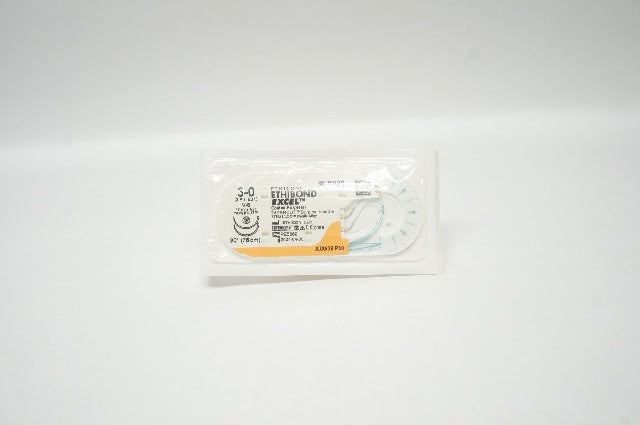 Ethicon X936 3-0 ETHIBOND EXCEL V-5 17mm 1/2c Tapercut 30inch