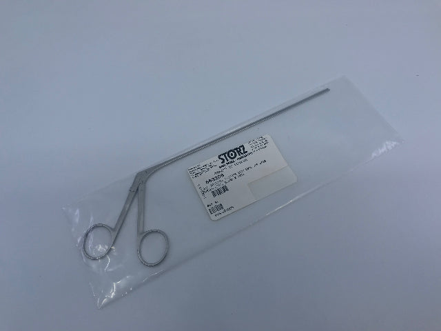 Karl Storz 663206 Forceps, Oval Cupped Jaws, Diameter 0.6 mm, Extra Delicate