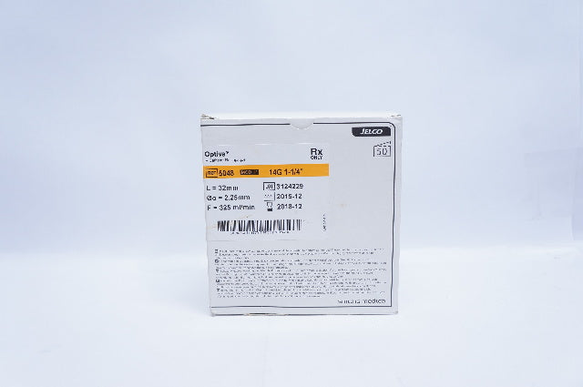 Smiths Medical 5048 Optiva IV Cath. Radiopaque 14G x 1-1/4inch (x) - Box of 50
