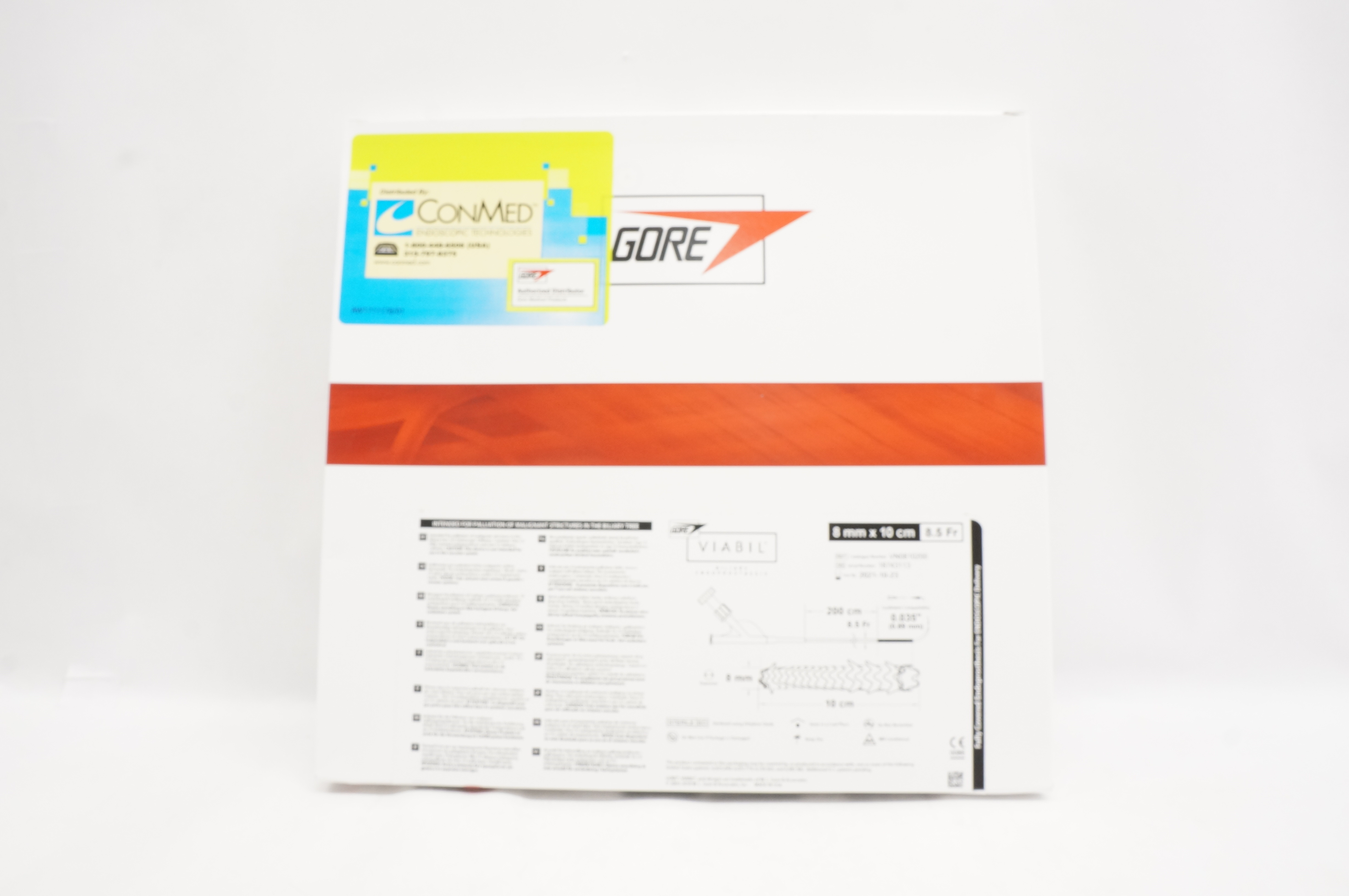 Gore VN0810200 VIABIL Biliary Endoprosthesis 8mm x 10cm x 8.5Fr. (x)