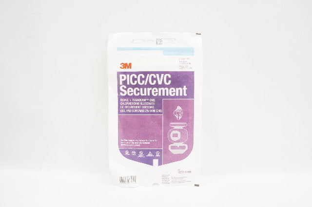 3M 1877-2100 PICC/CVC Securement Device+Dressing 2x2-1/8inch 3-1/2x4-1/2inch (x)