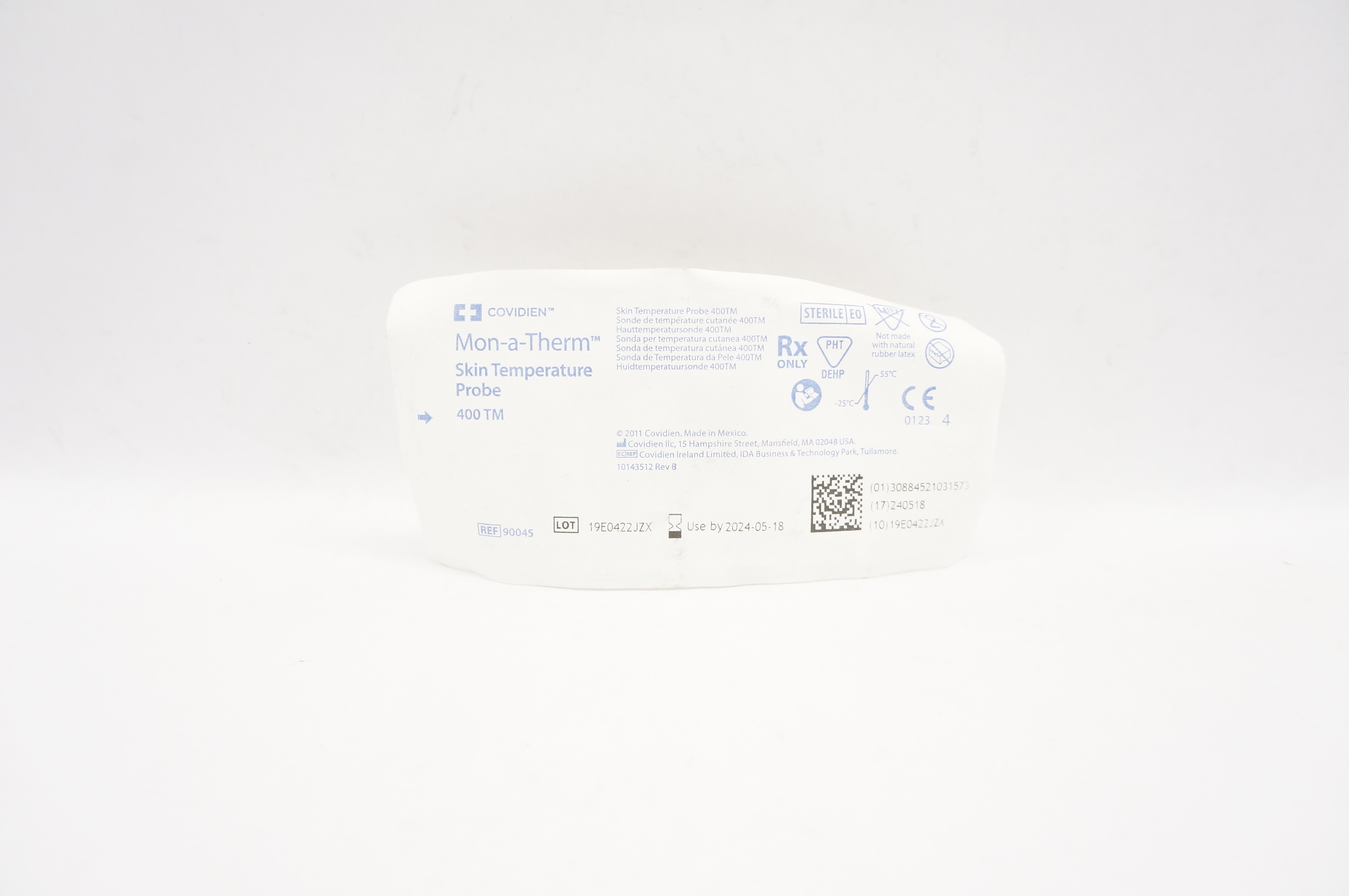 Covidien 90045 Mon-a-Therm Skin Temperature Probe 400TM