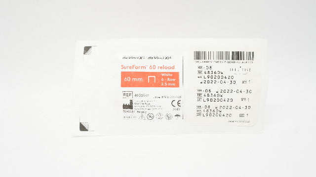 Intuitive 48360W da Vinci X, da Vinci Xi SureForm 60mm Reload, 6-Row 2.5mm (x)