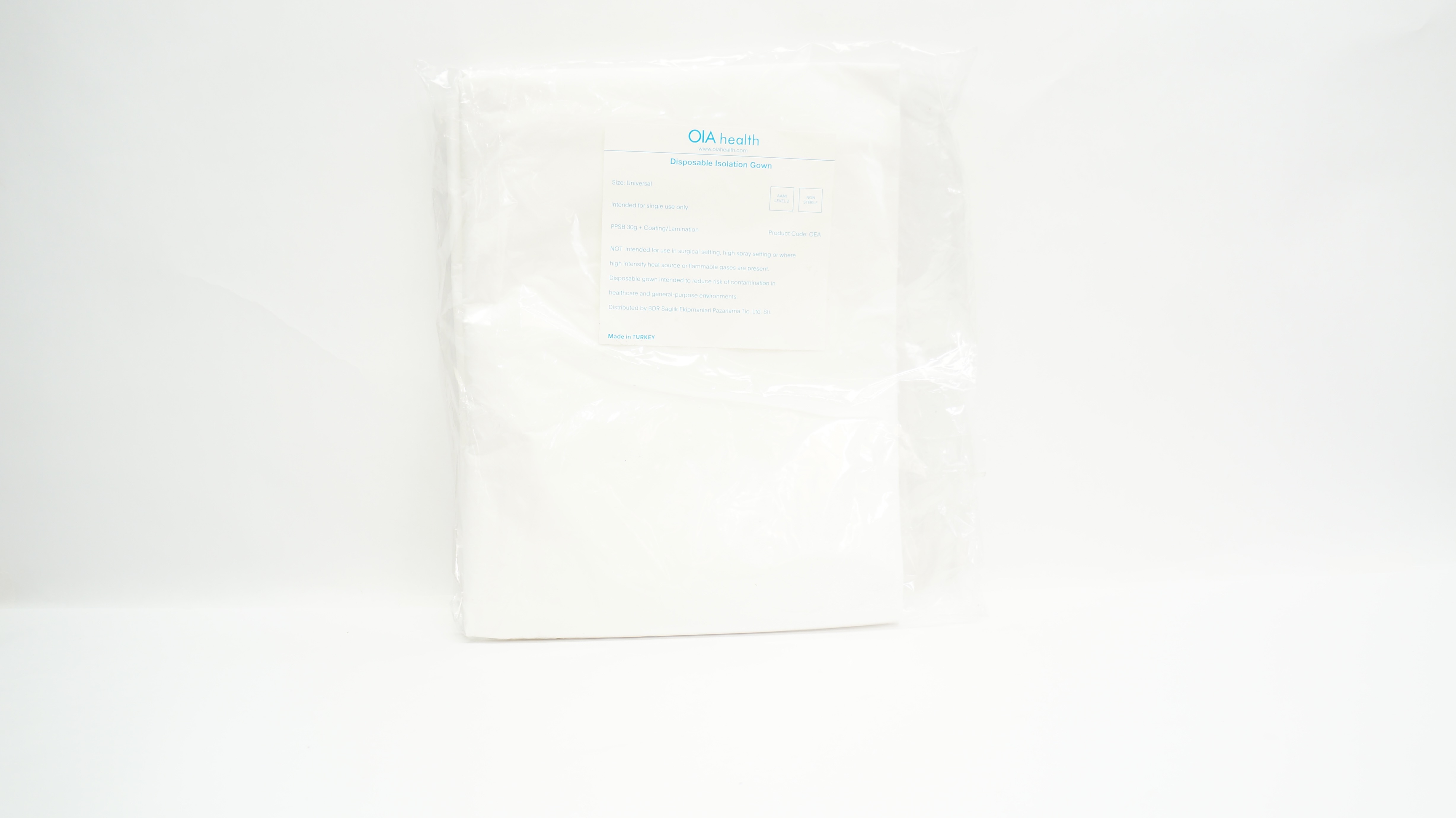OIA Health OEA Isolation Gown Universal AAMI Level 2