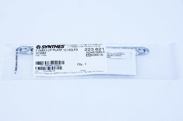 Synthes 223.621 3.5mm LCP Plate 12 Holes 163mm
