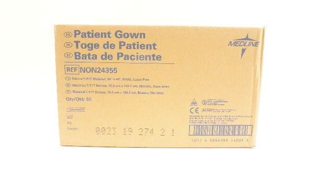 Medline NON24355 Patinet Gown - Box of 50