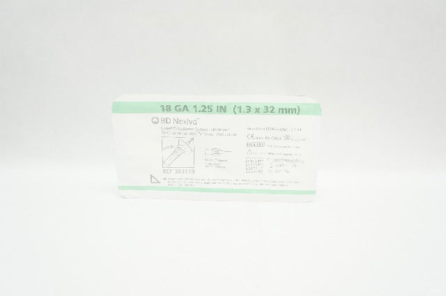 BD 383519 Nexiva Closed IV Cath. System 18Ga x1.25inch 0.5mL (x)