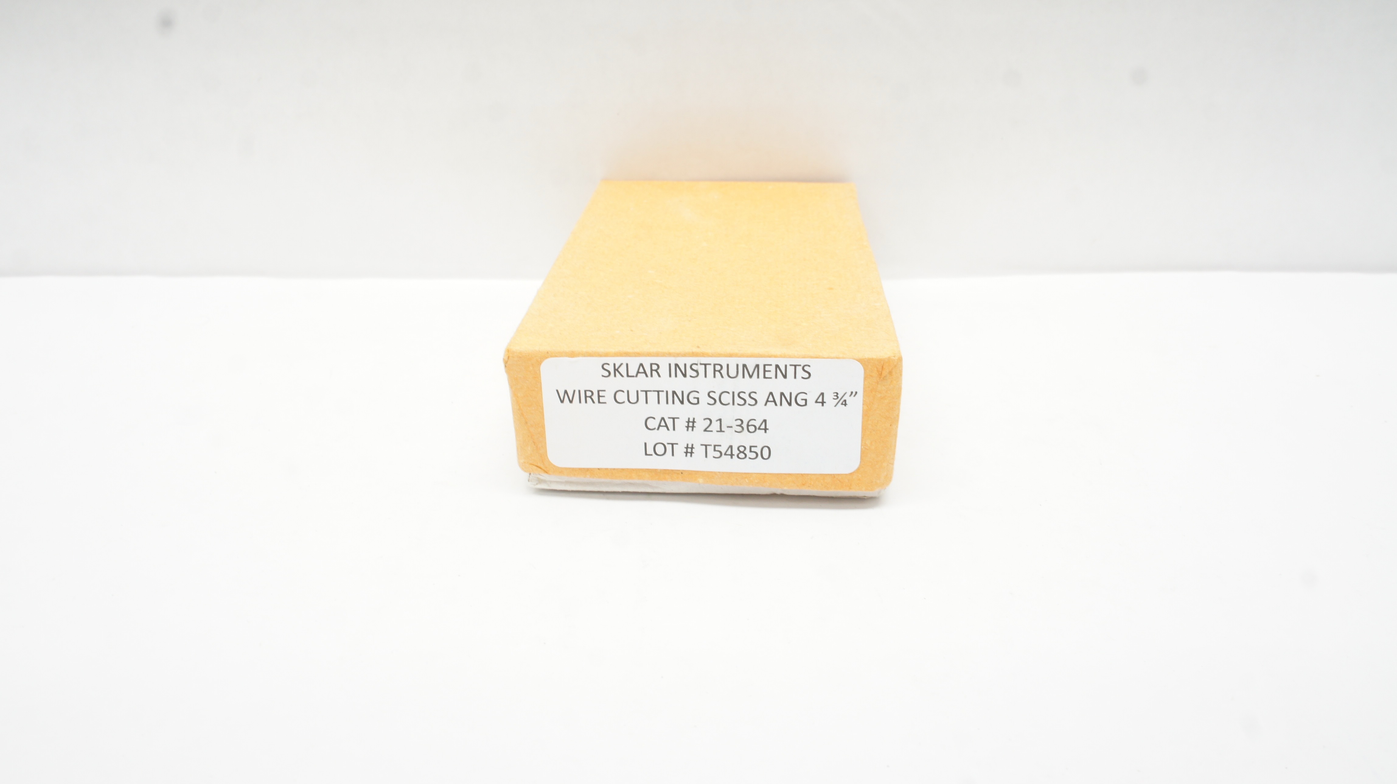 Sklar Instruments 21-364 Wire Cutting Scissors Angled 4-3/4inch - Box of 12
