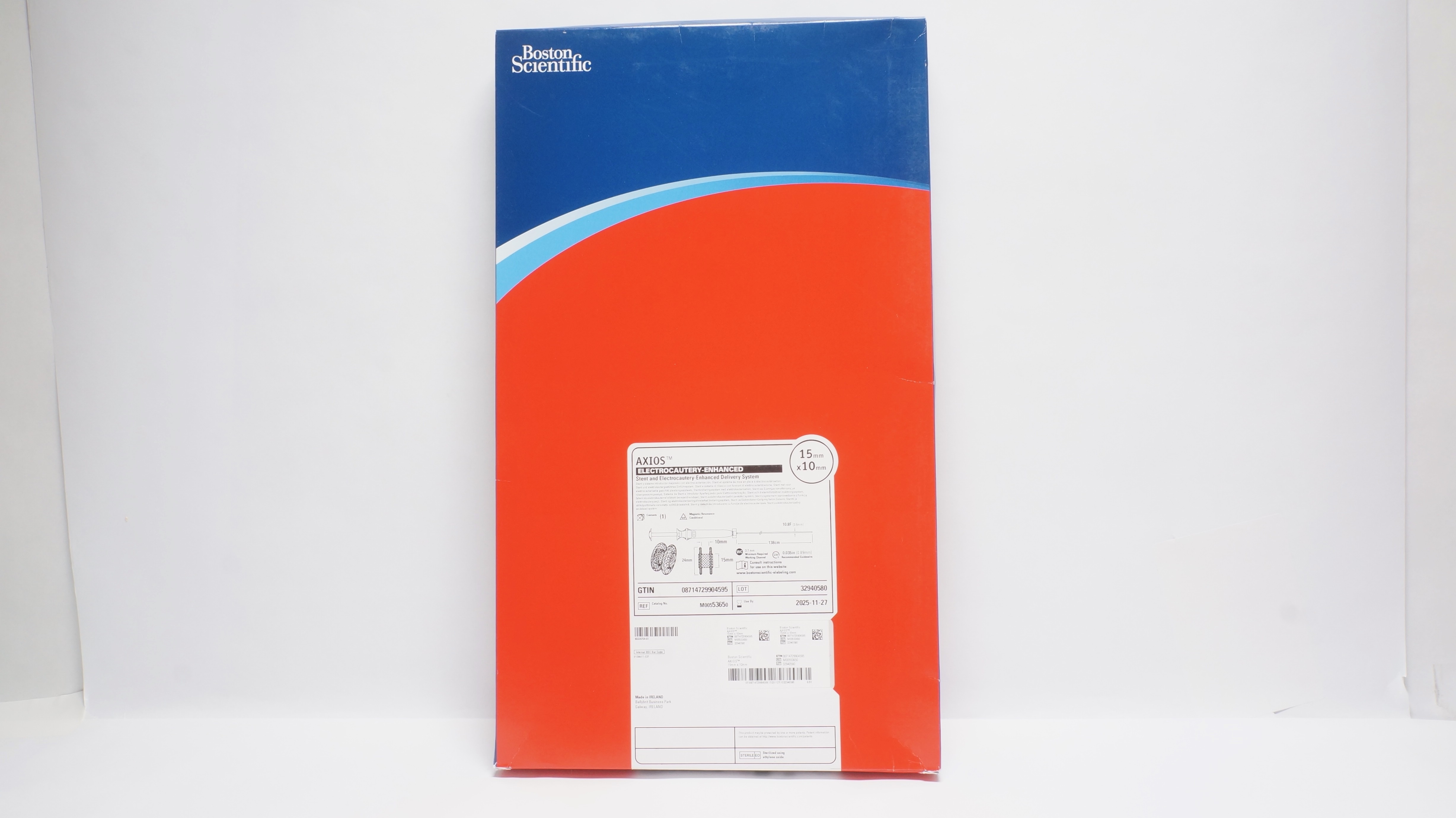 Boston Scientific 5365 AXIOS Electrocautery-Enhanced Delivery System 15 x10mm(x)