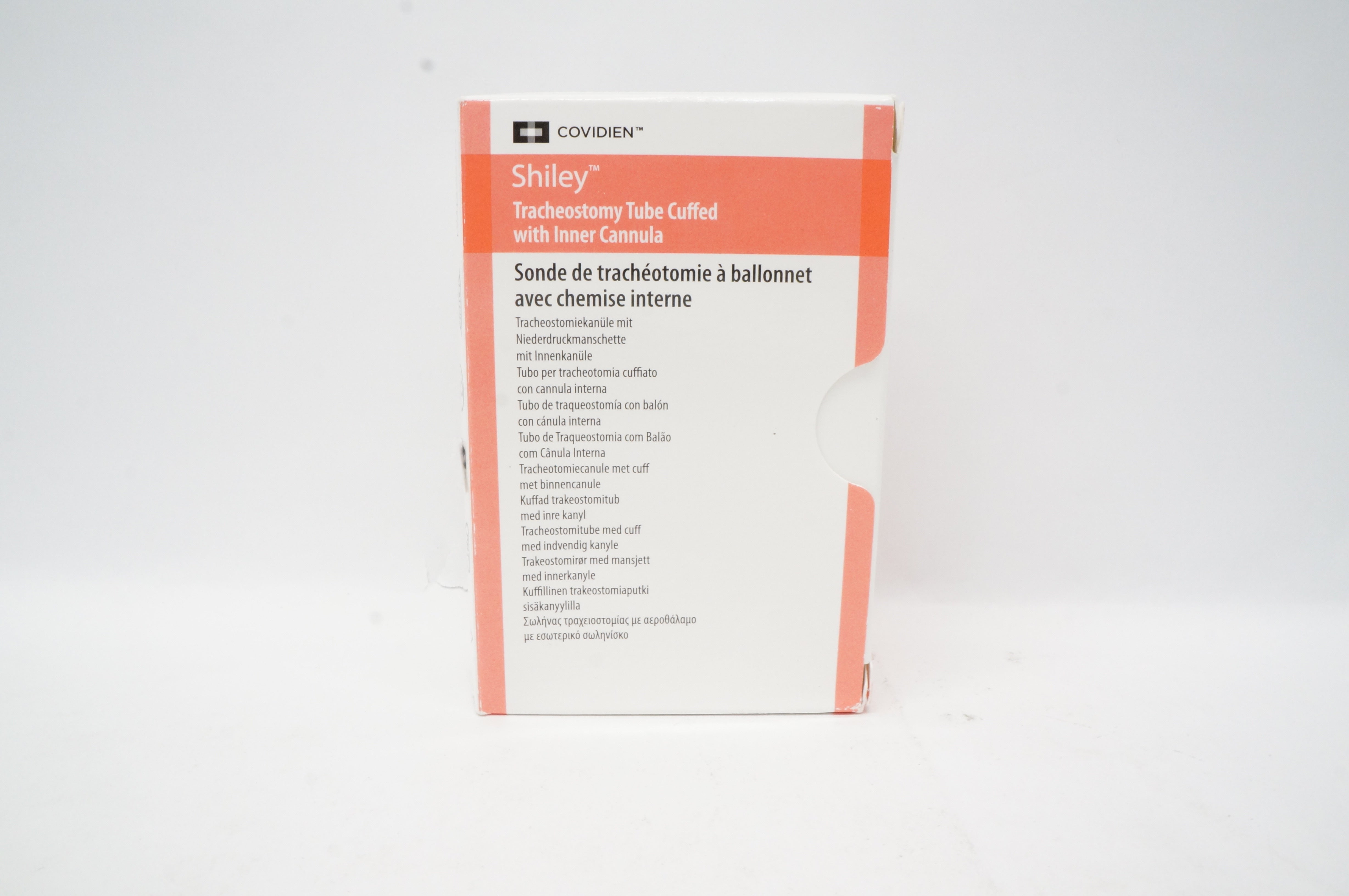 Covidien 6LPC Shiley Tracheostomy Tube Cuffed 6.4 ID x 10.8 OD x 24.0 x 76mm (x)
