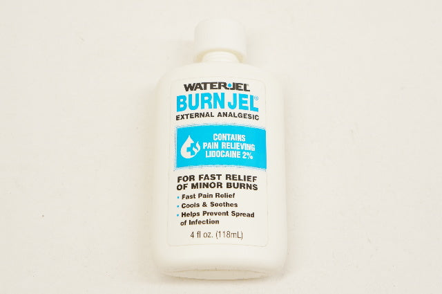 Water Jel Burnjel External Analgesic Contains Pain Relieving Lidocaine 2%