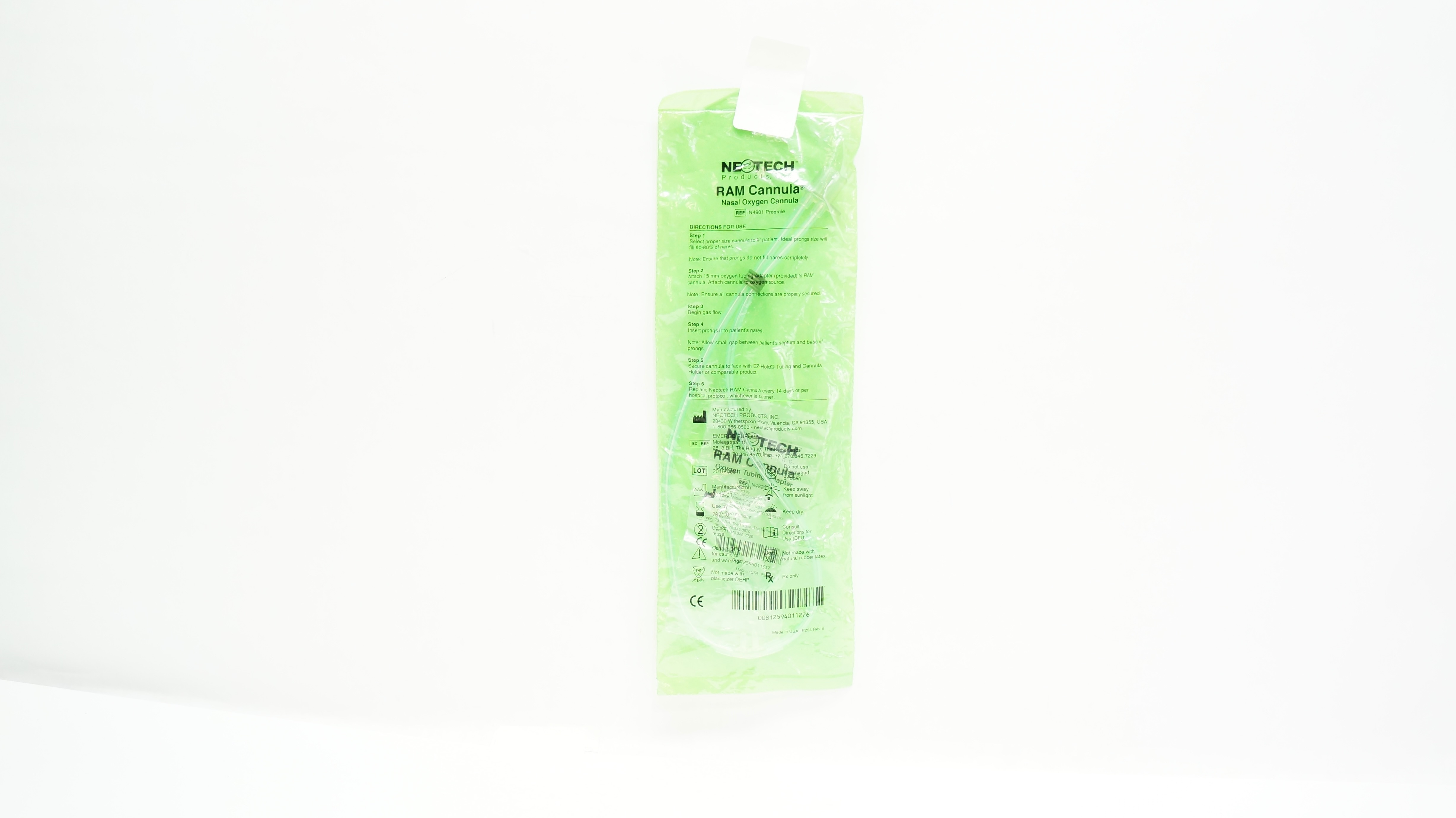 Neotech N4901 Ram Cannula Nasal Oxygen Preemie (x)