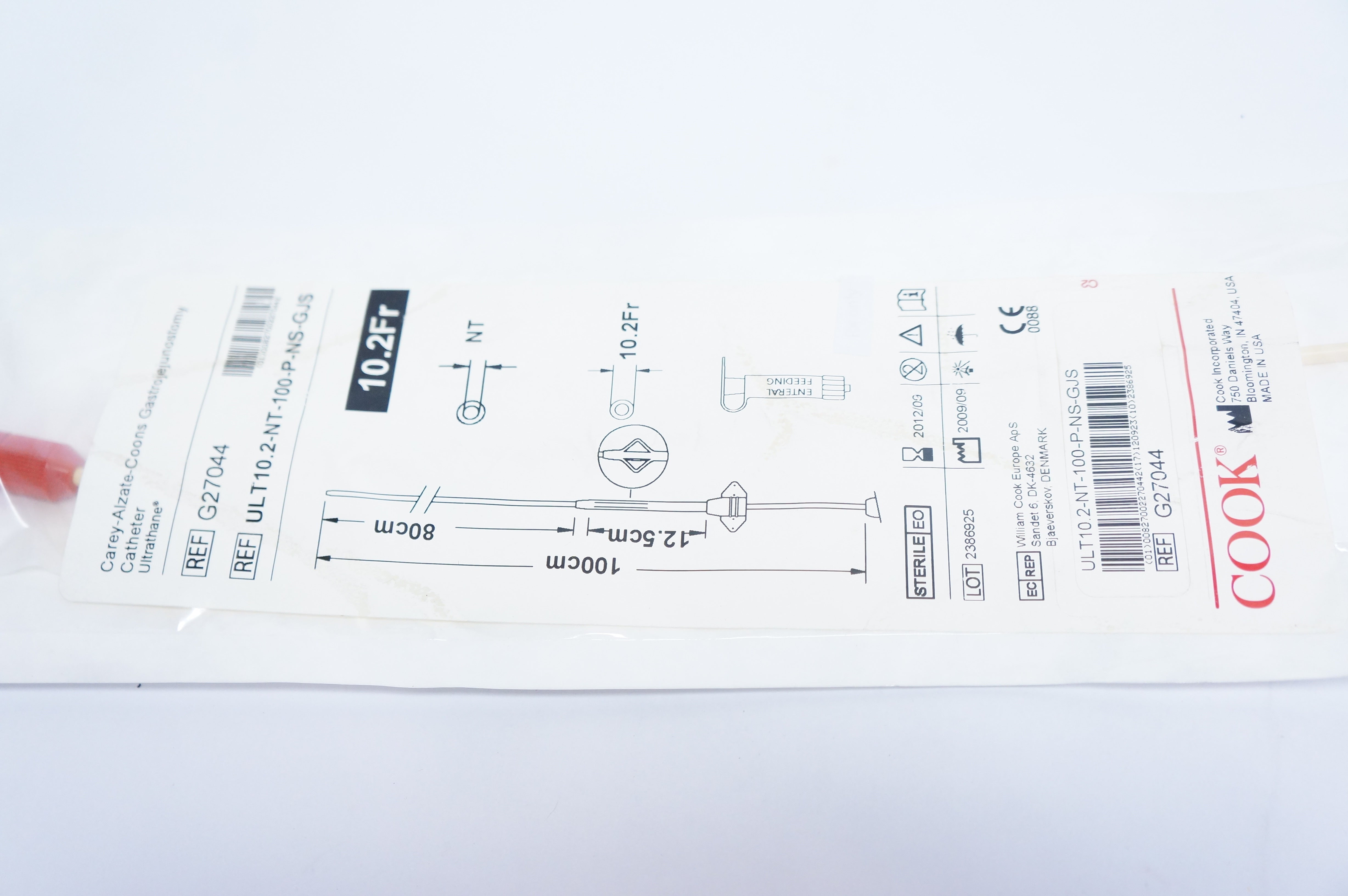 Cook Medical G27044 Carey-Alzate-Coons Gastrojejunostomy 10.2Fr. x 100cm (x)
