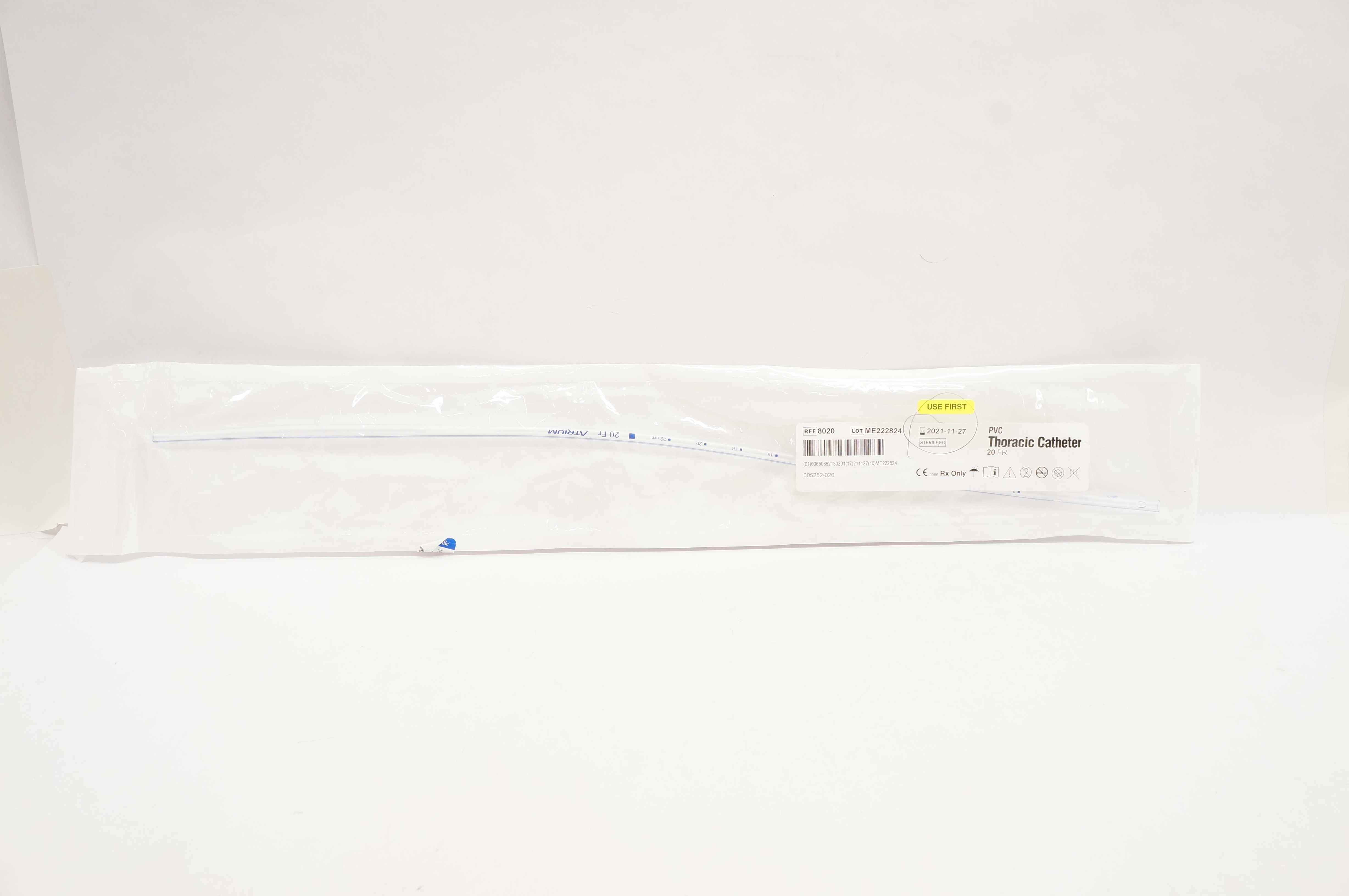 Atrium 8020 PVC Thoracic Catheter 20Fr (x)